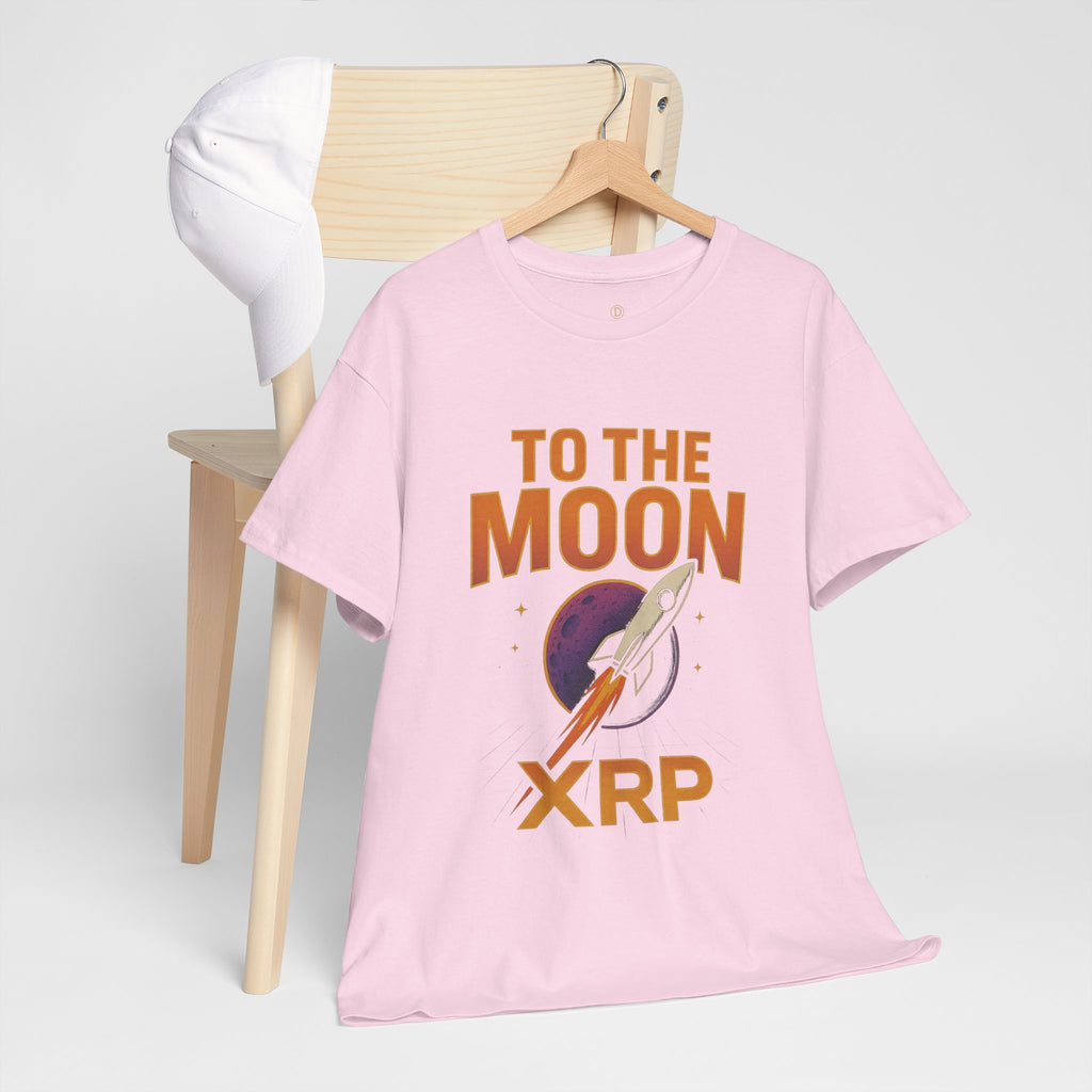 XRP To The Moon Tee — Cryptocurrency Investor Rocket Shirt
