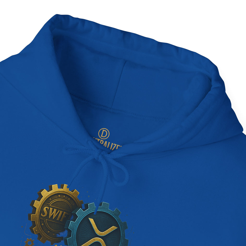 Merge of Money Hoodie — Financial Gears Graphic Pullover
