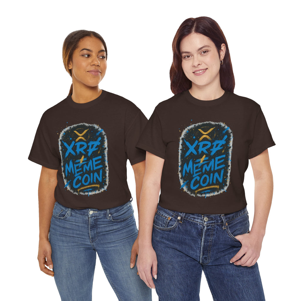 XRP Meme Coin Graphic Tee — Crypto Streetwear T-Shirt
