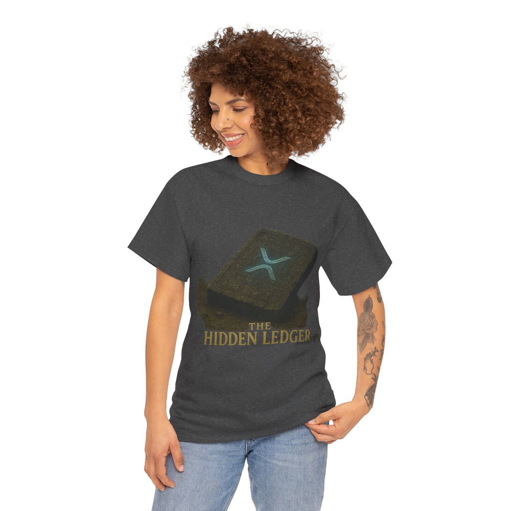 T-Shirt — "The Hidden Ledger" Crypto XRP Wallet Graphic Tee