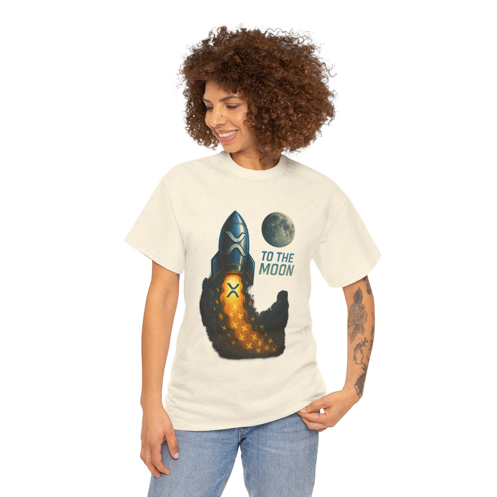 Rocket 'To the Moon' T-Shirt - Space Exploration Graphic Tee