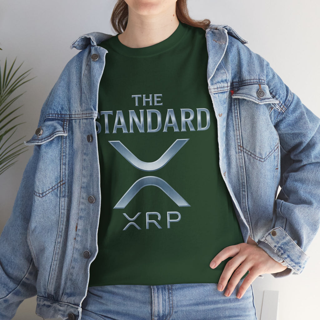 XRP 'The Standard' Graphic Tee – Crypto Logo Shirt