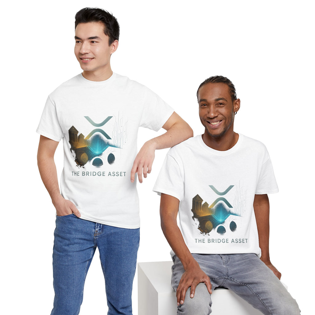 Ripple XRP Crypto Tee — 'The Bridge Asset' Logo T-Shirt