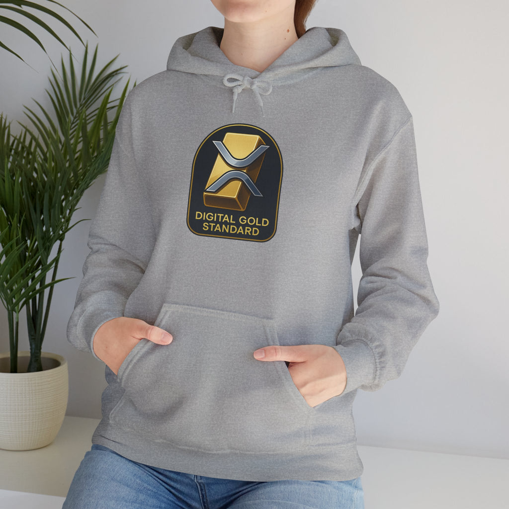 Hoodie — Digital Gold Standard Crypto Logo Pullover