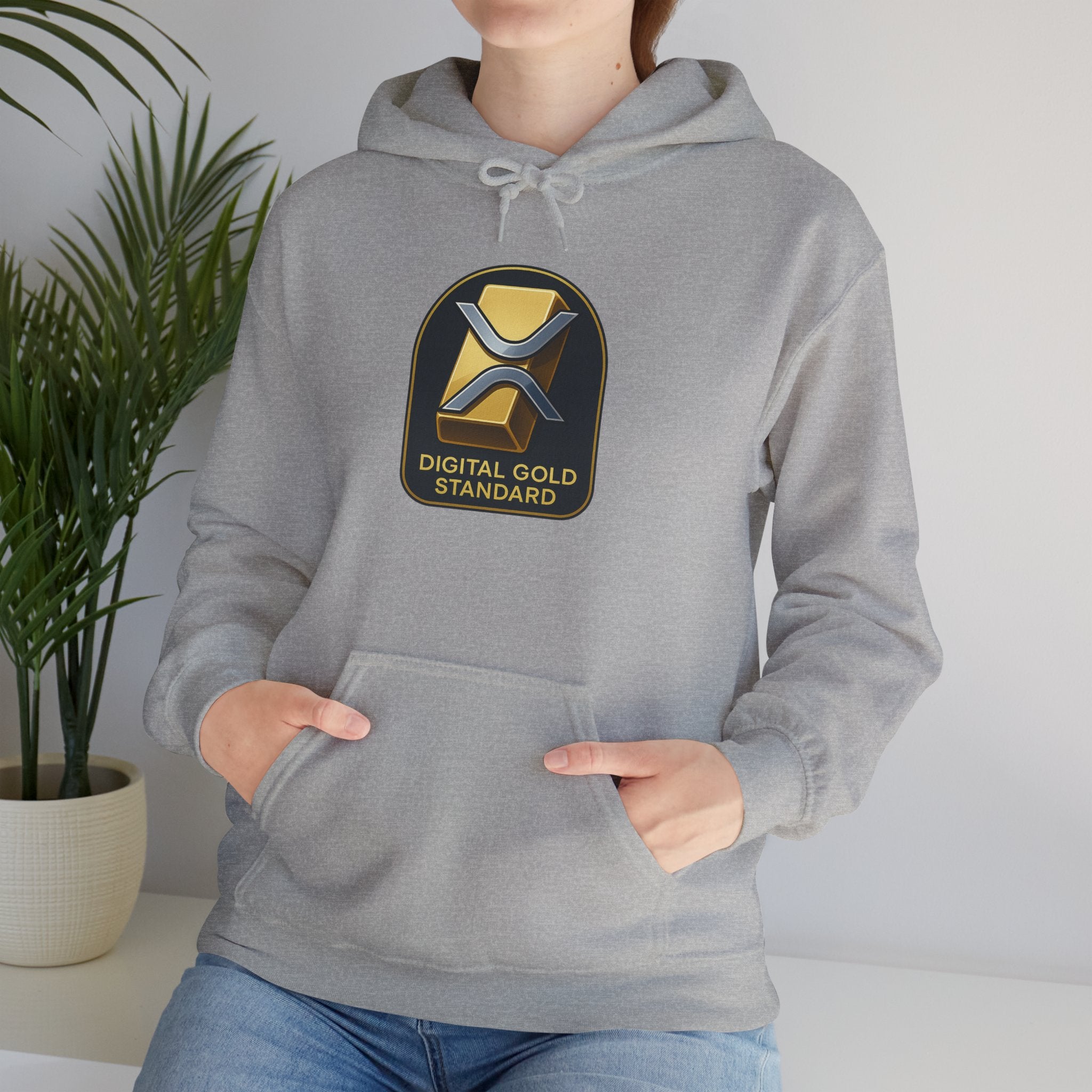 Hoodie — Digital Gold Standard Crypto Logo Pullover