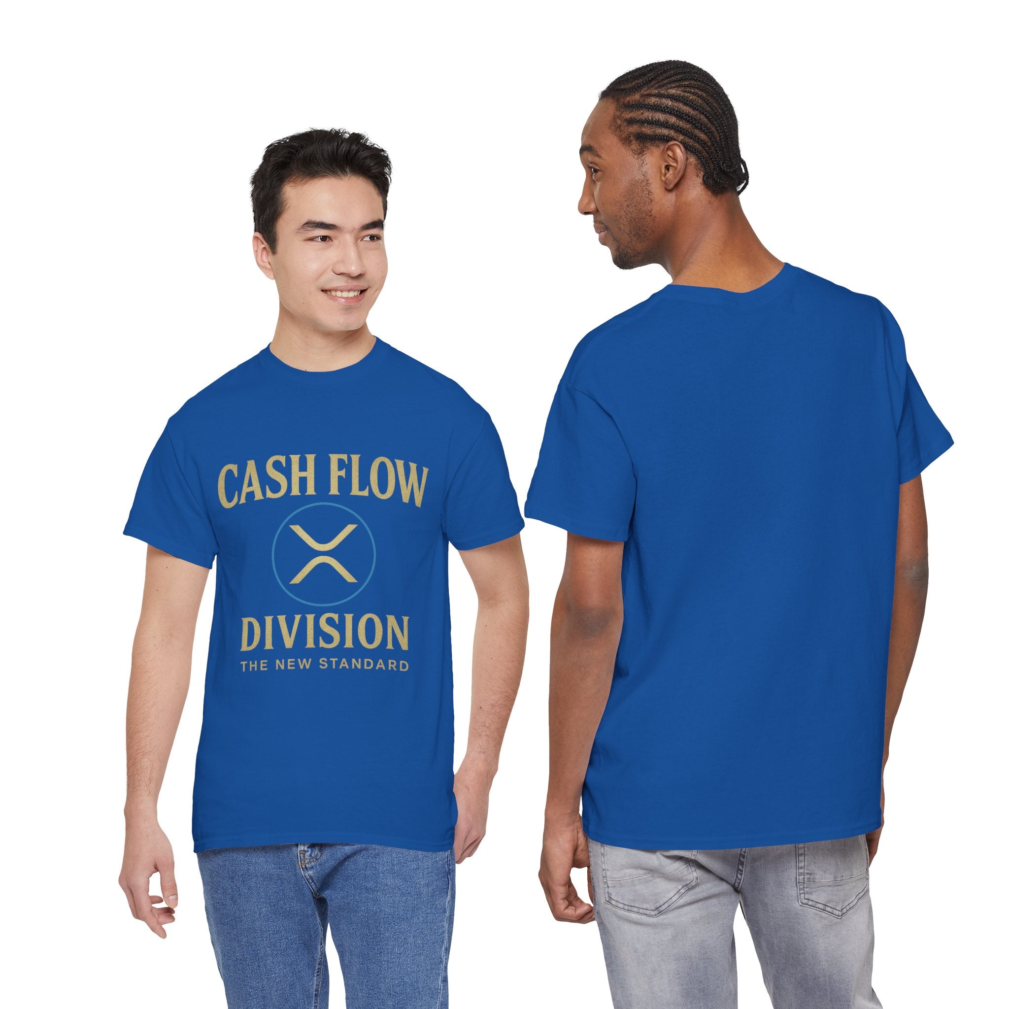 Cash Flow Division Tee — "The New Standard" Graphic T-Shirt