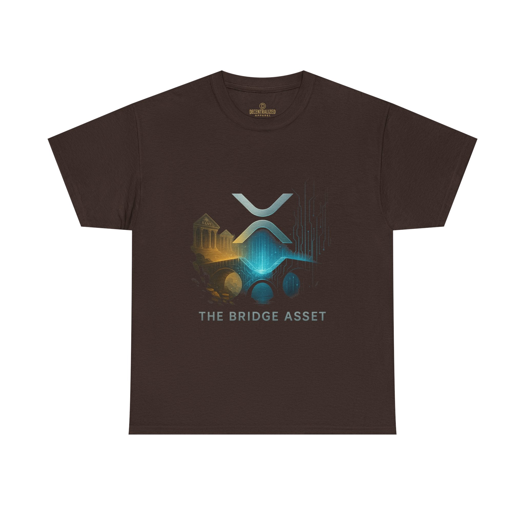 Ripple XRP Crypto Tee — 'The Bridge Asset' Logo T-Shirt