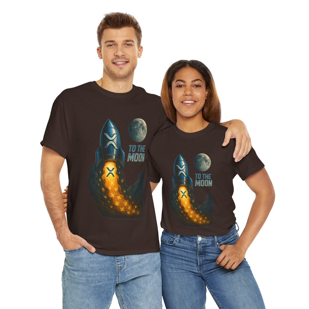 Rocket 'To the Moon' T-Shirt - Space Exploration Graphic Tee