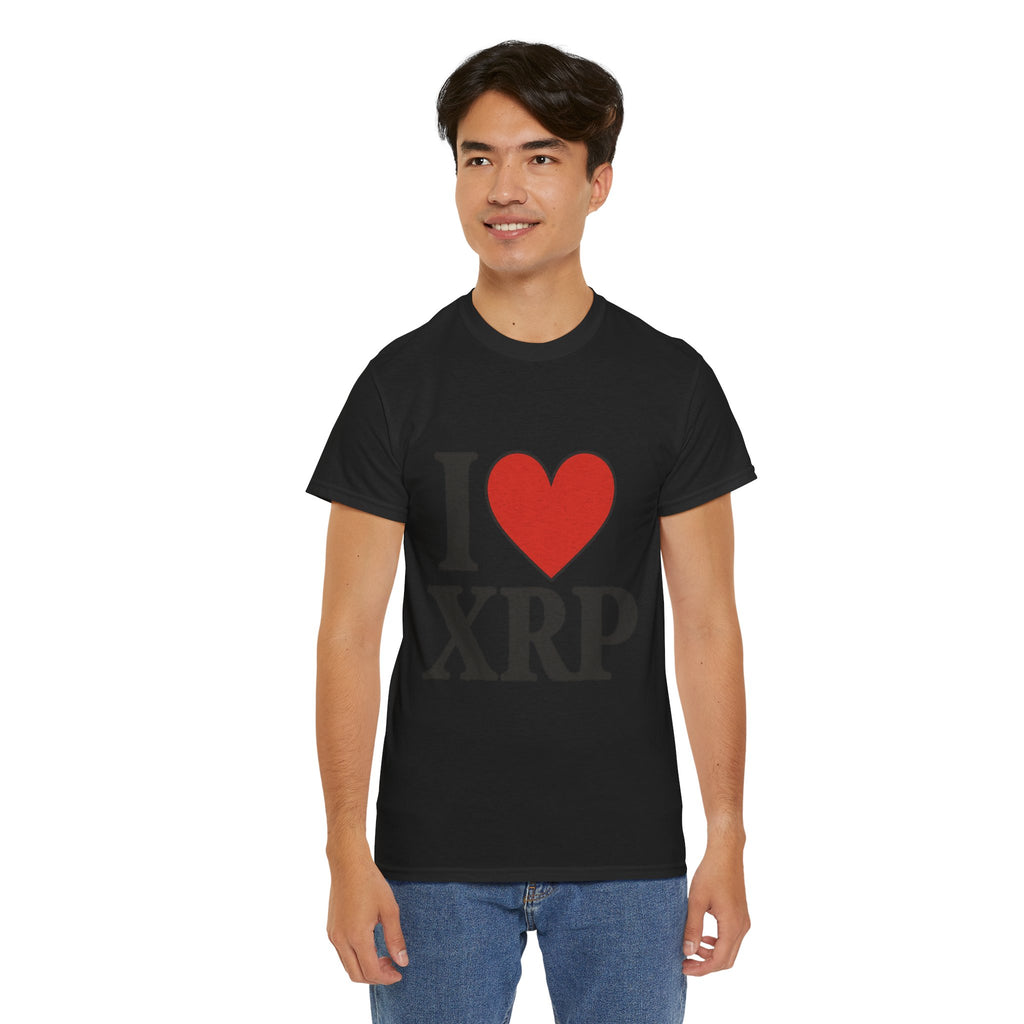 I  XRP T-Shirt — Crypto Enthusiast Ripple Tee