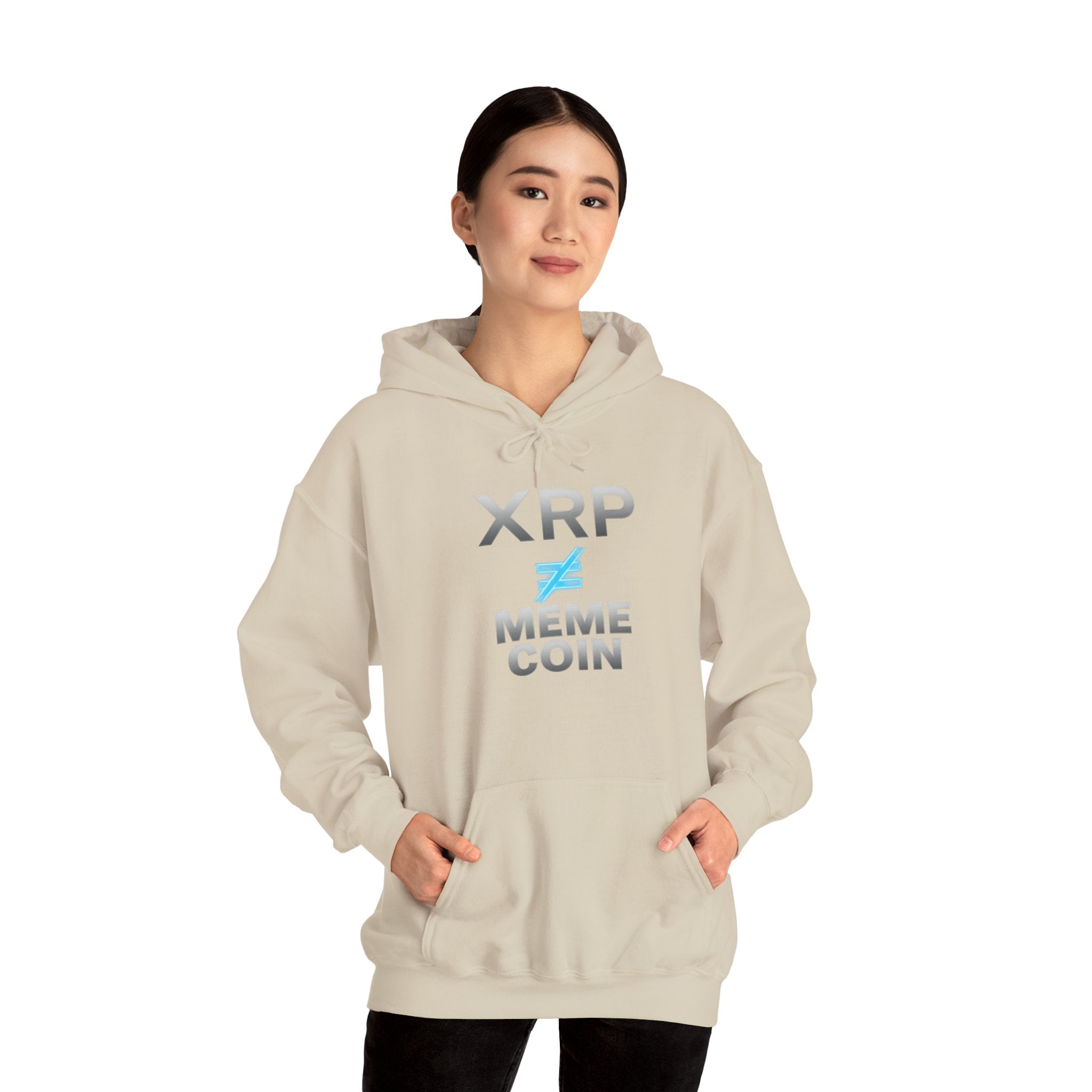 XRP Meme Coin Hoodie — Crypto Logo Pullover for Traders & Enthusiasts