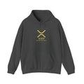 XRP Logo Hoodie – Gold Cryptocurrency Sweatshirt