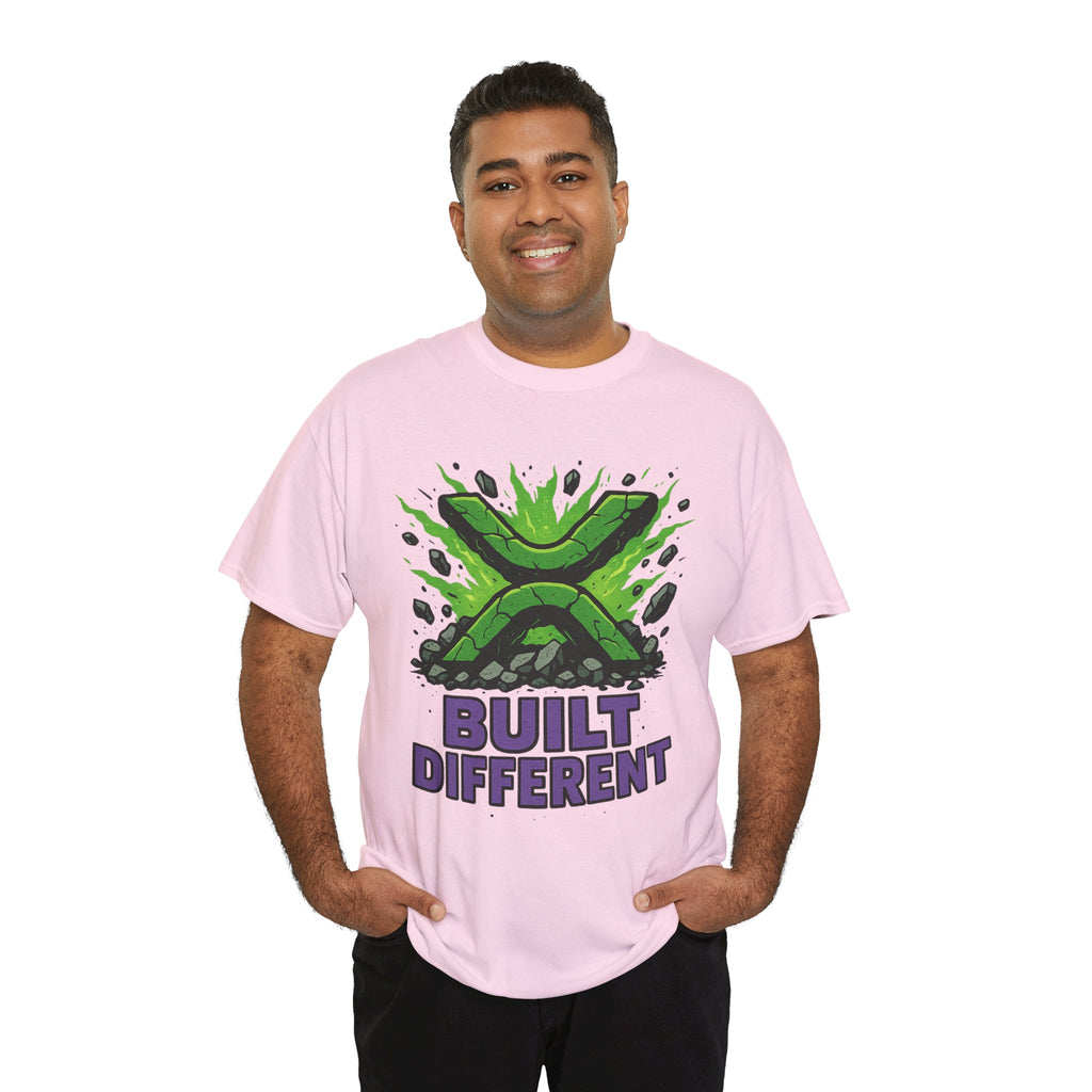 Built Different T-Shirt — Green Gamer Logo Tee