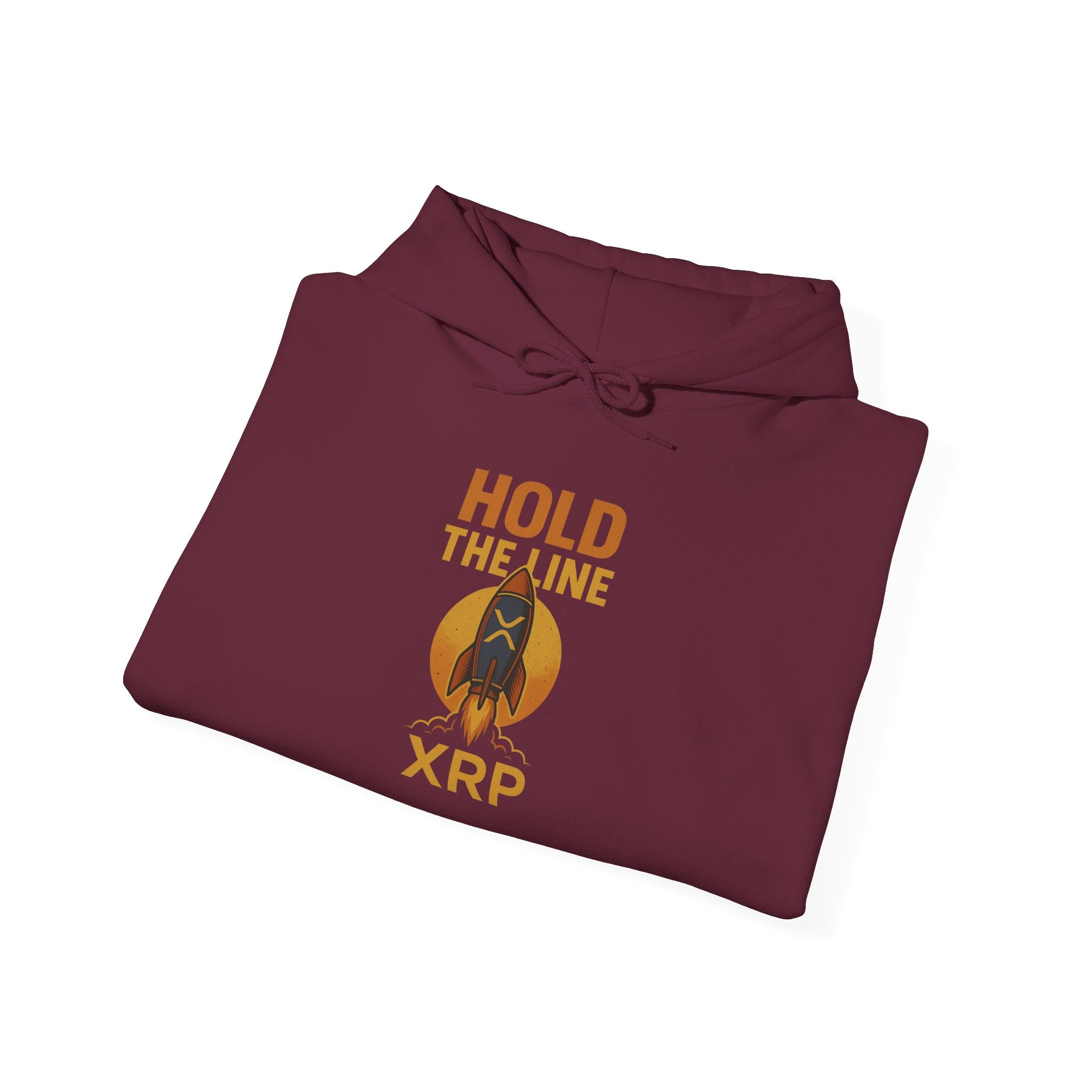 XRP 'Hold the Line' Hoodie — Crypto Supporter Sweatshirt