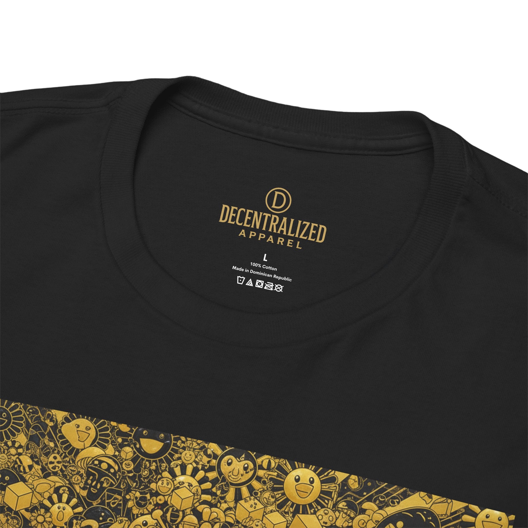 Sunflower Burst T‑Shirt — Golden Sunflower Pattern Tee