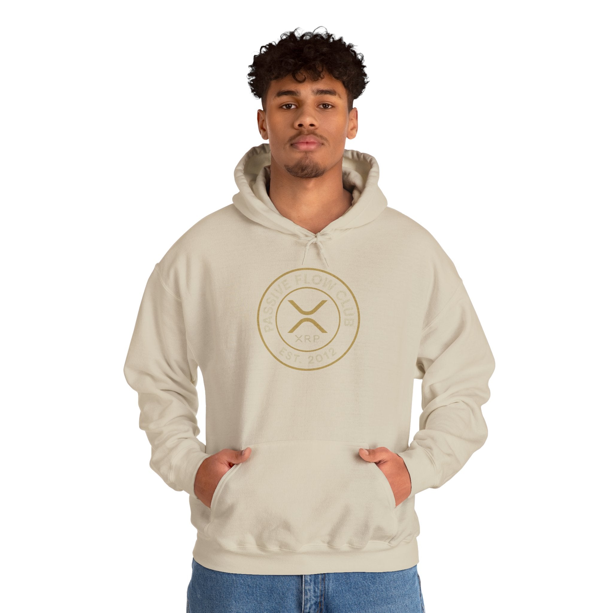 Hoodie — Passive Flow Club Crest Hooded Sweatshirt