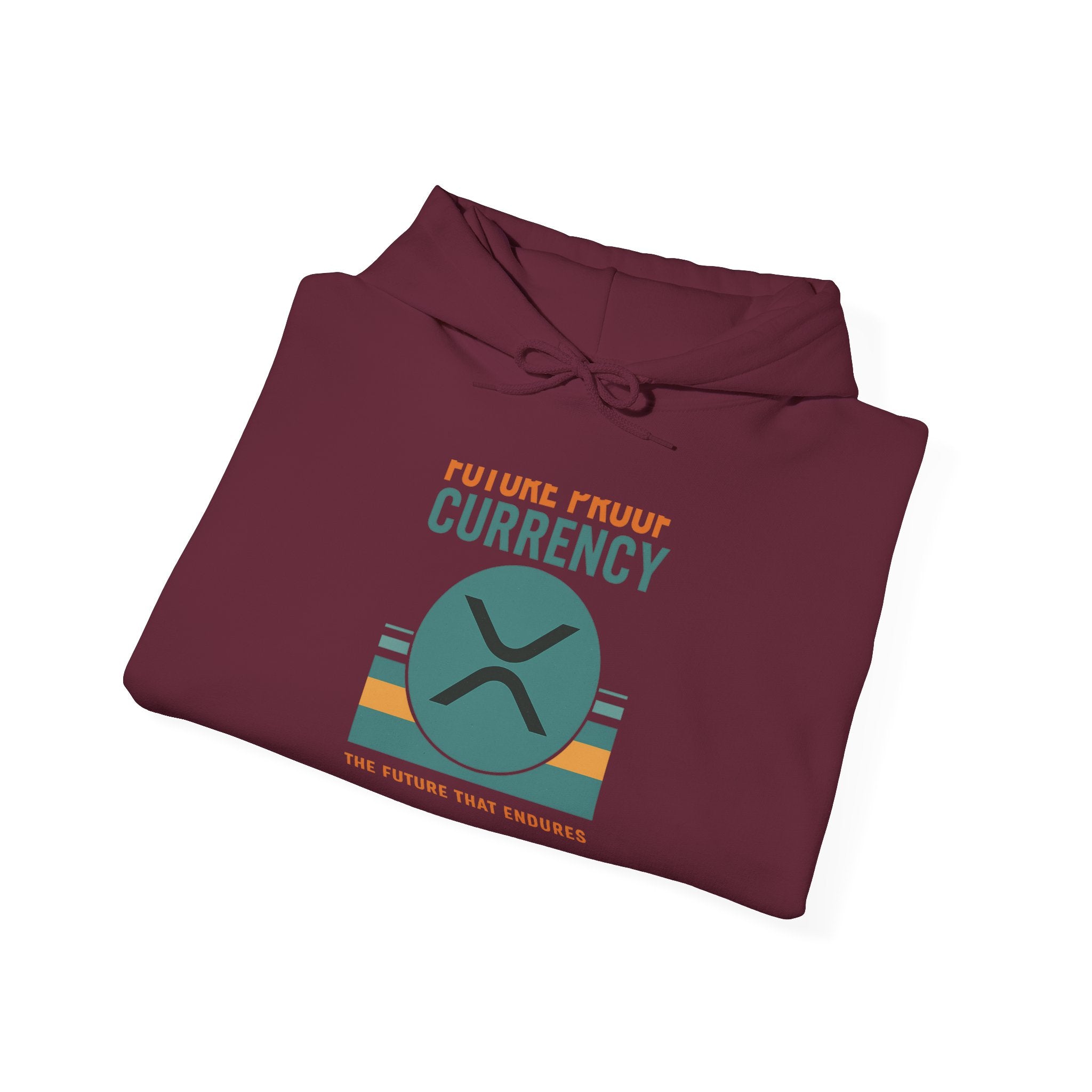 Ripple Crypto Hoodie – “Future Proof Currency” Retro Logo Sweatshirt