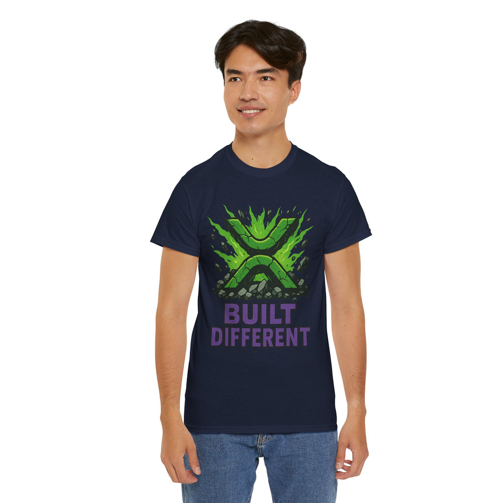 Built Different T-Shirt — Green Gamer Logo Tee
