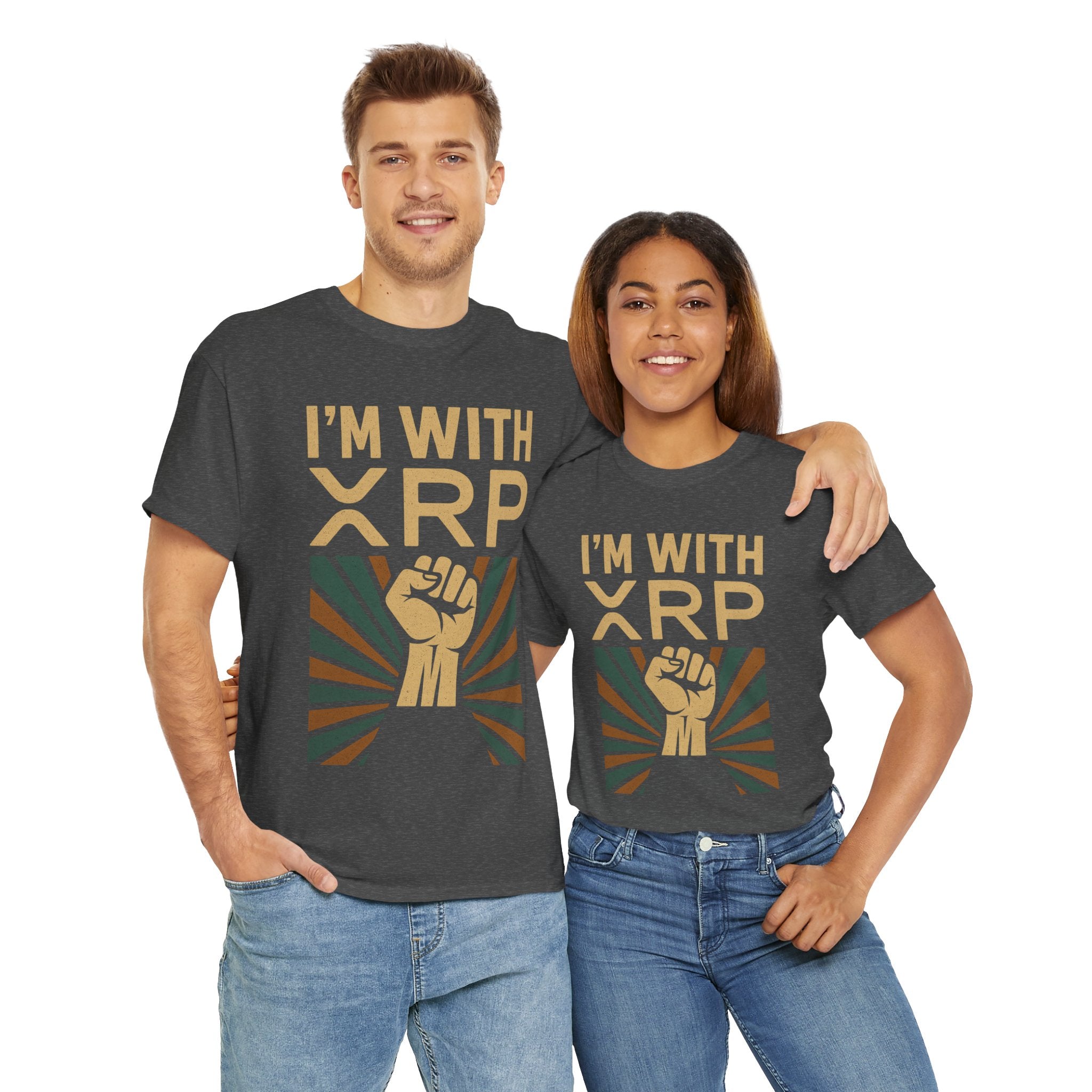 I'm With XRP Graphic Tee – Crypto Supporter Shirt