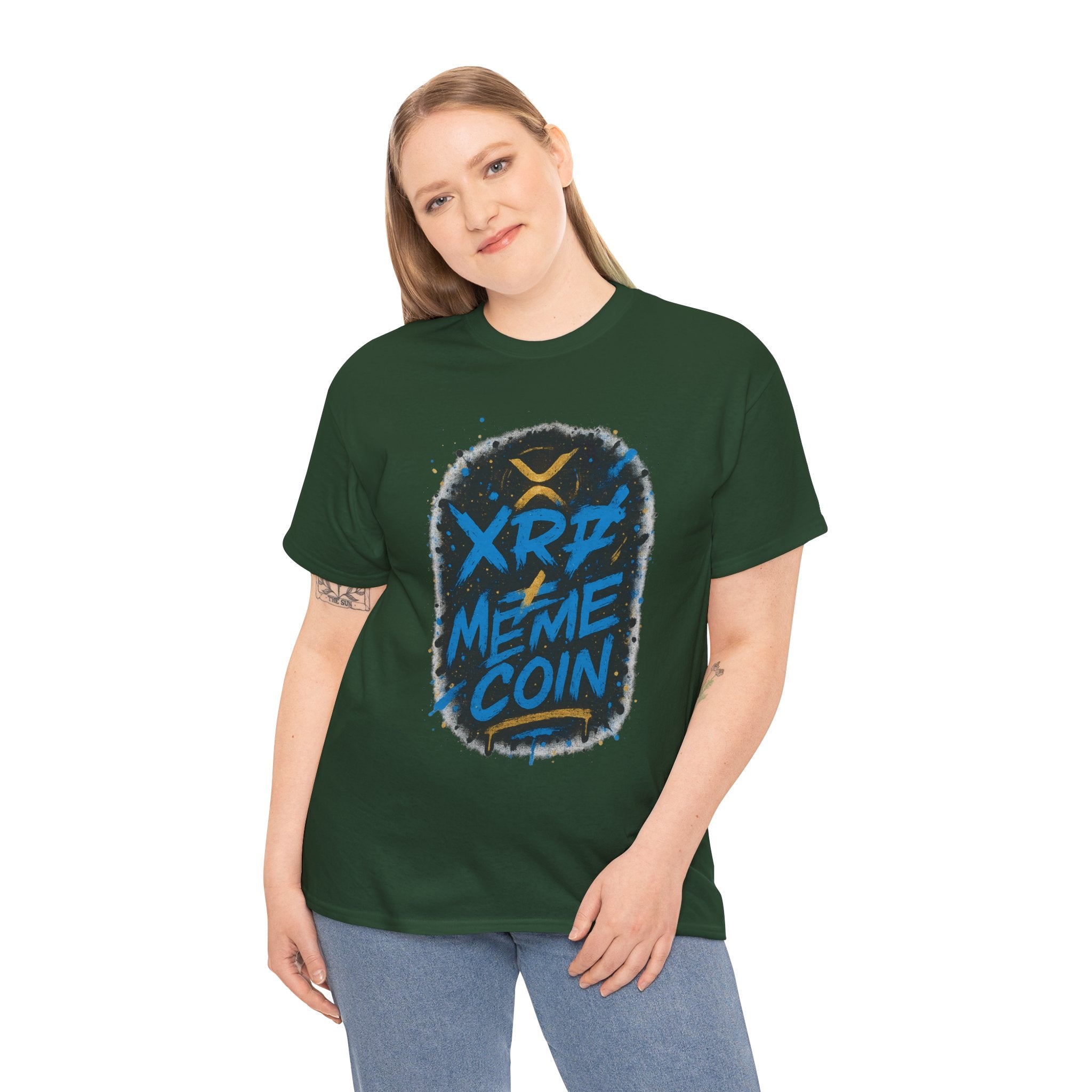 XRP Meme Coin Graphic Tee — Crypto Streetwear T-Shirt