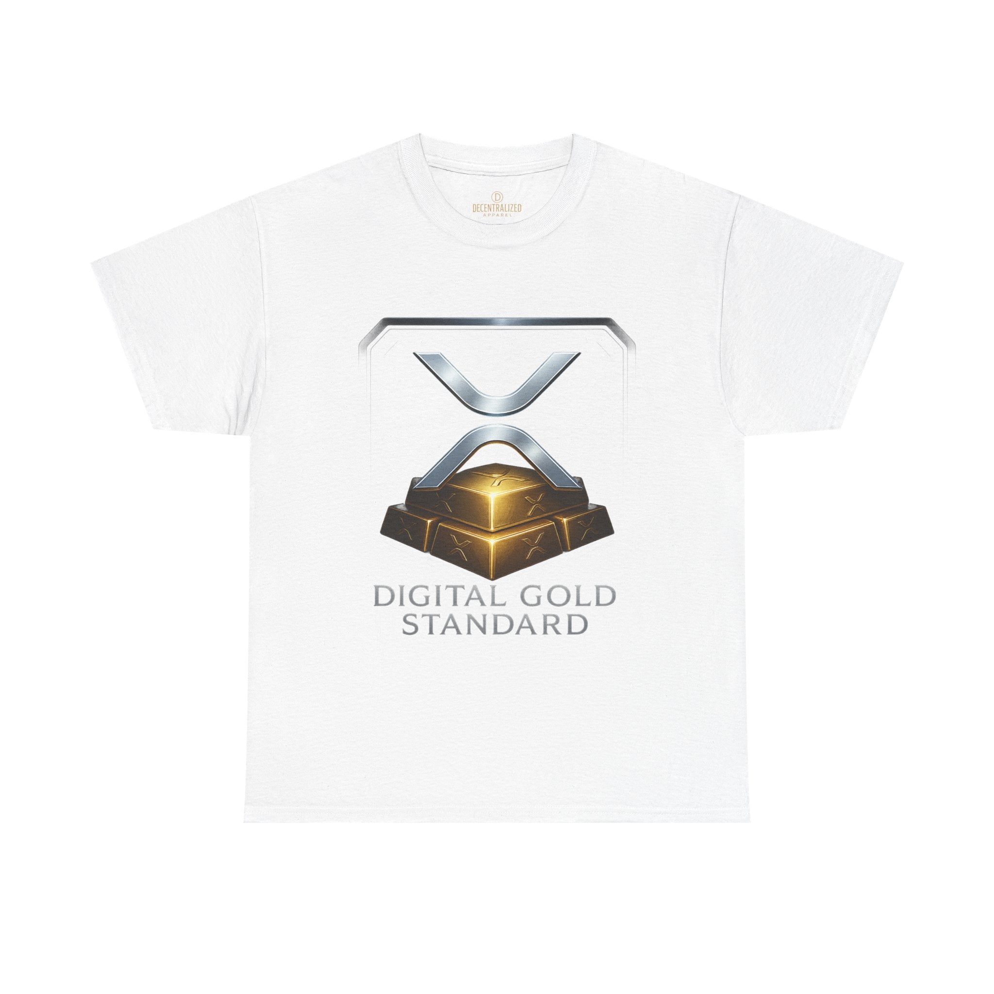XRP 'Digital Gold Standard' Tee — Cryptocurrency Logo Shirt