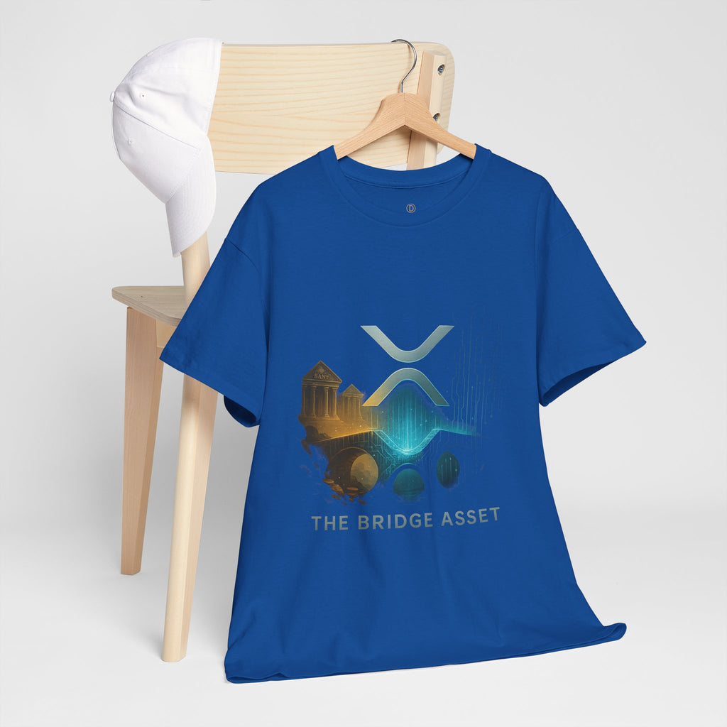 Ripple XRP Crypto Tee — 'The Bridge Asset' Logo T-Shirt
