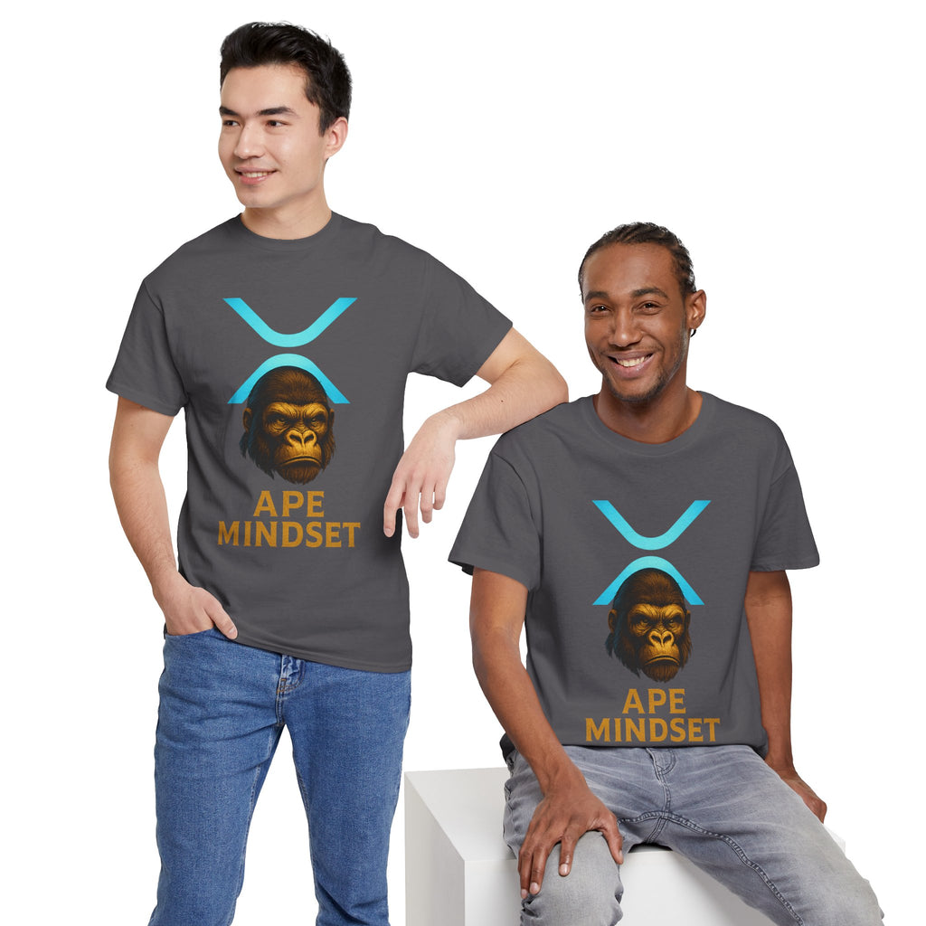 Ape Mindset T-Shirt — Crypto XRP Ape Graphic Tee