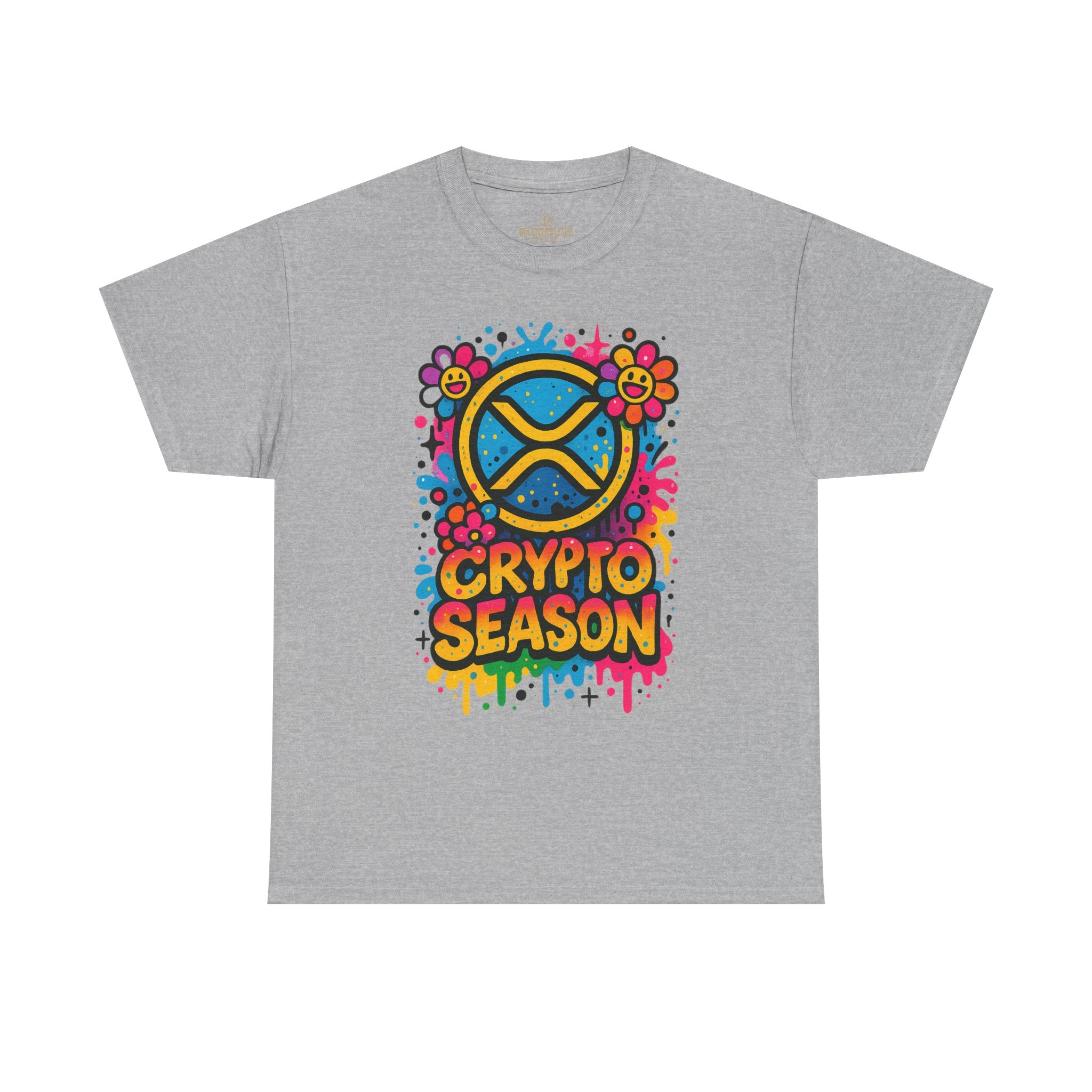 Crypto Season T-Shirt — Colorful Ripple XRP Logo Tee