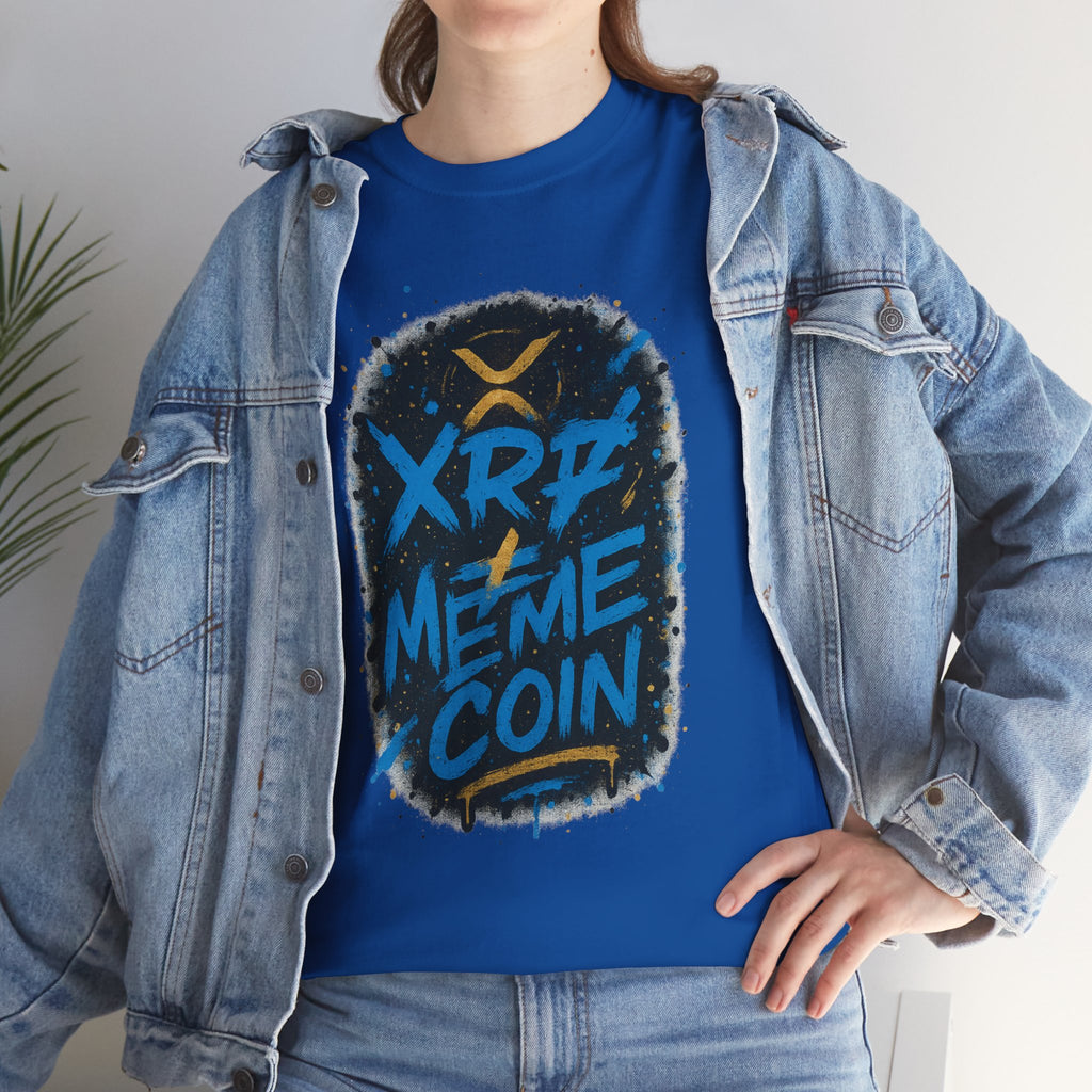 XRP Meme Coin Graphic Tee — Crypto Streetwear T-Shirt