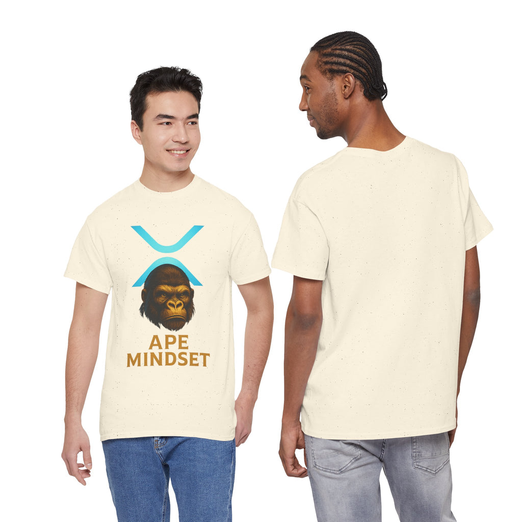 Ape Mindset T-Shirt — Crypto XRP Ape Graphic Tee