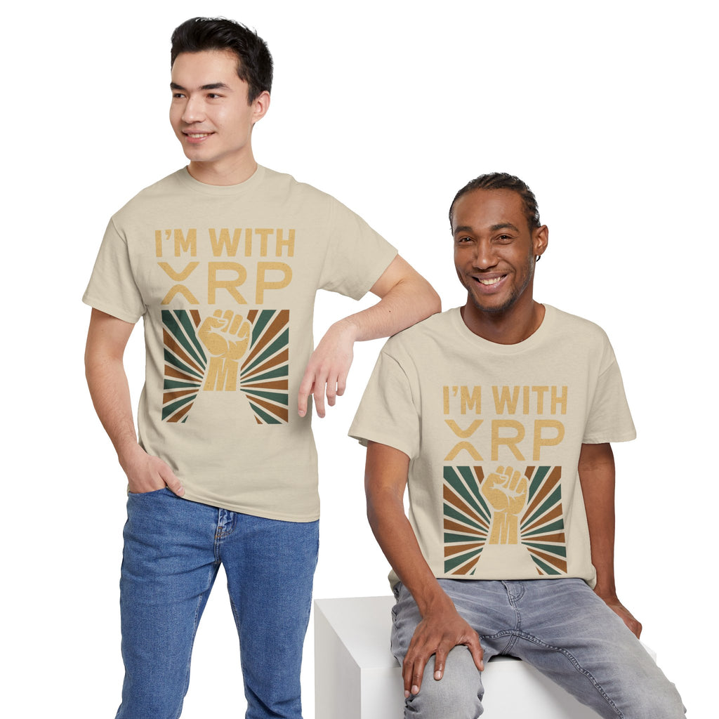 I'm With XRP Graphic Tee – Crypto Supporter Shirt