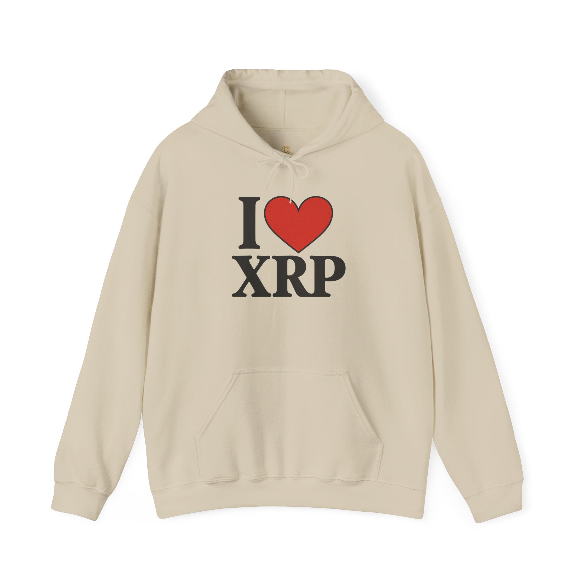 I  XRP Hoodie — Crypto Enthusiast Ripple Sweatshirt