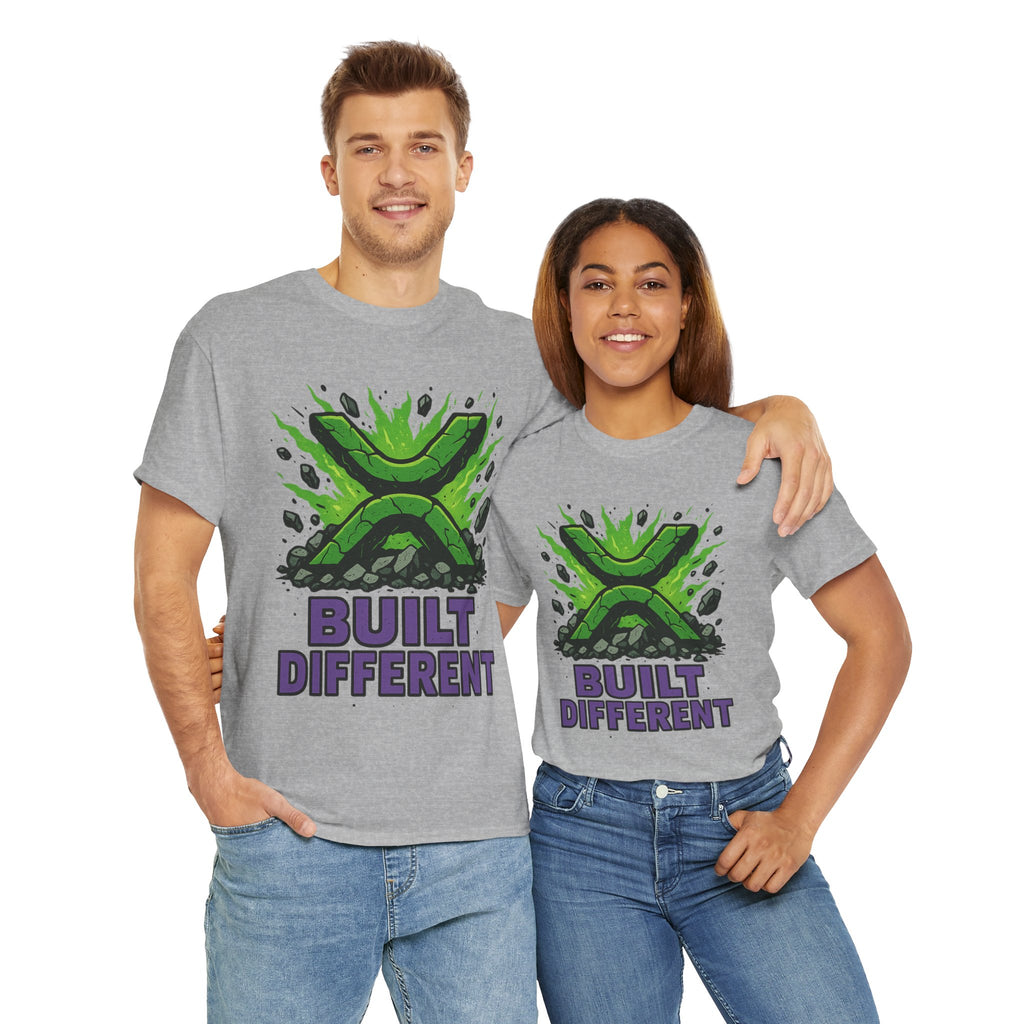 Built Different T-Shirt — Green Gamer Logo Tee