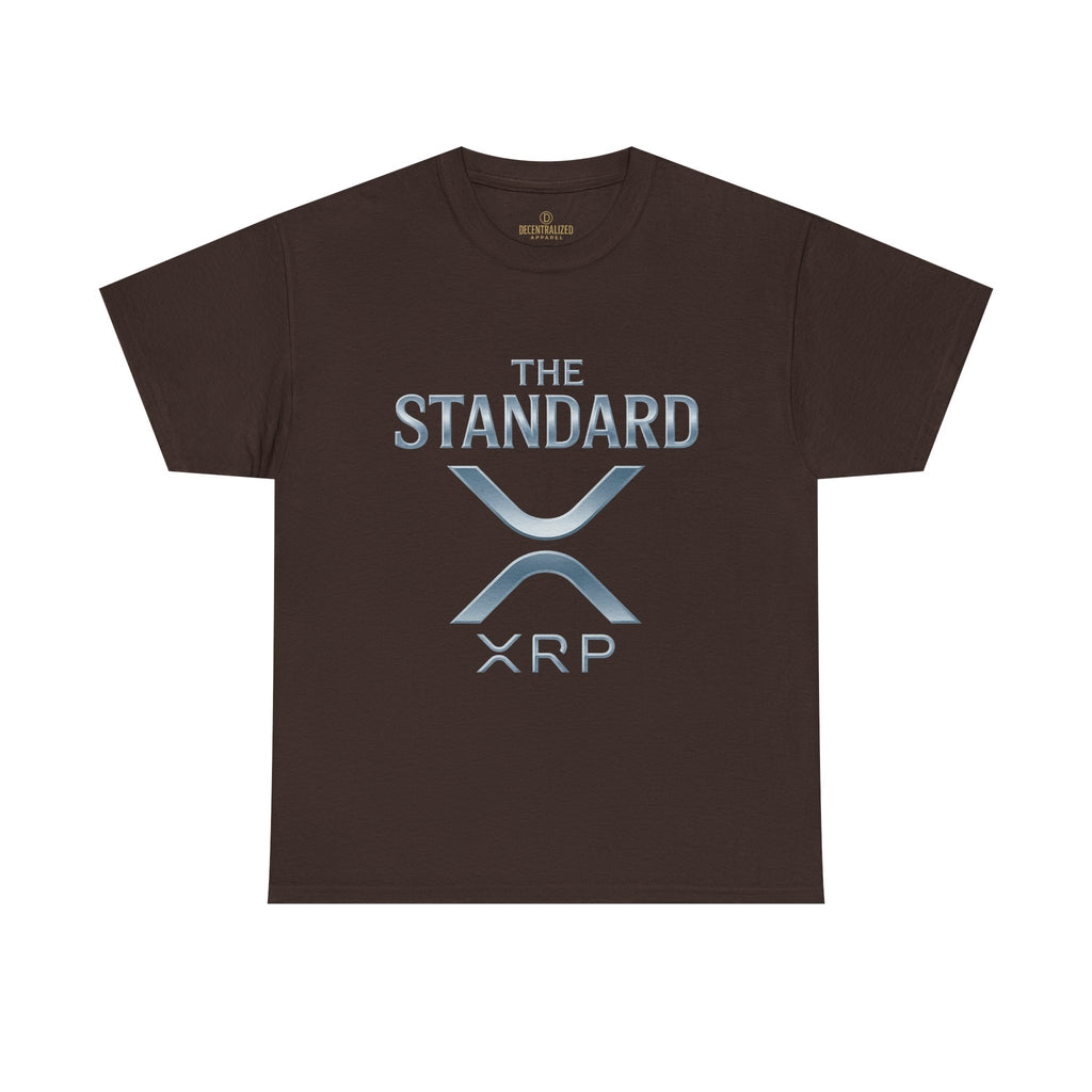 XRP 'The Standard' Graphic Tee – Crypto Logo Shirt