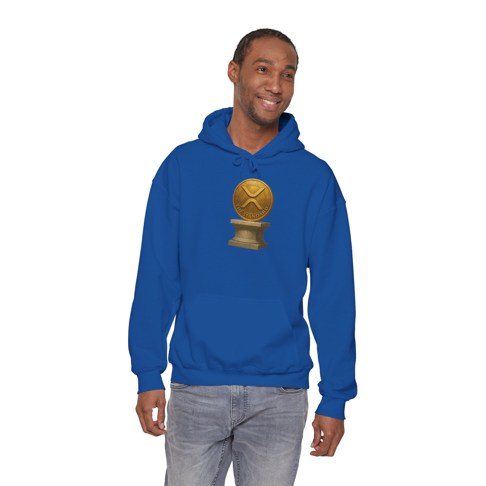 Golden Trophy Hoodie – Vintage Award Emblem Pullover
