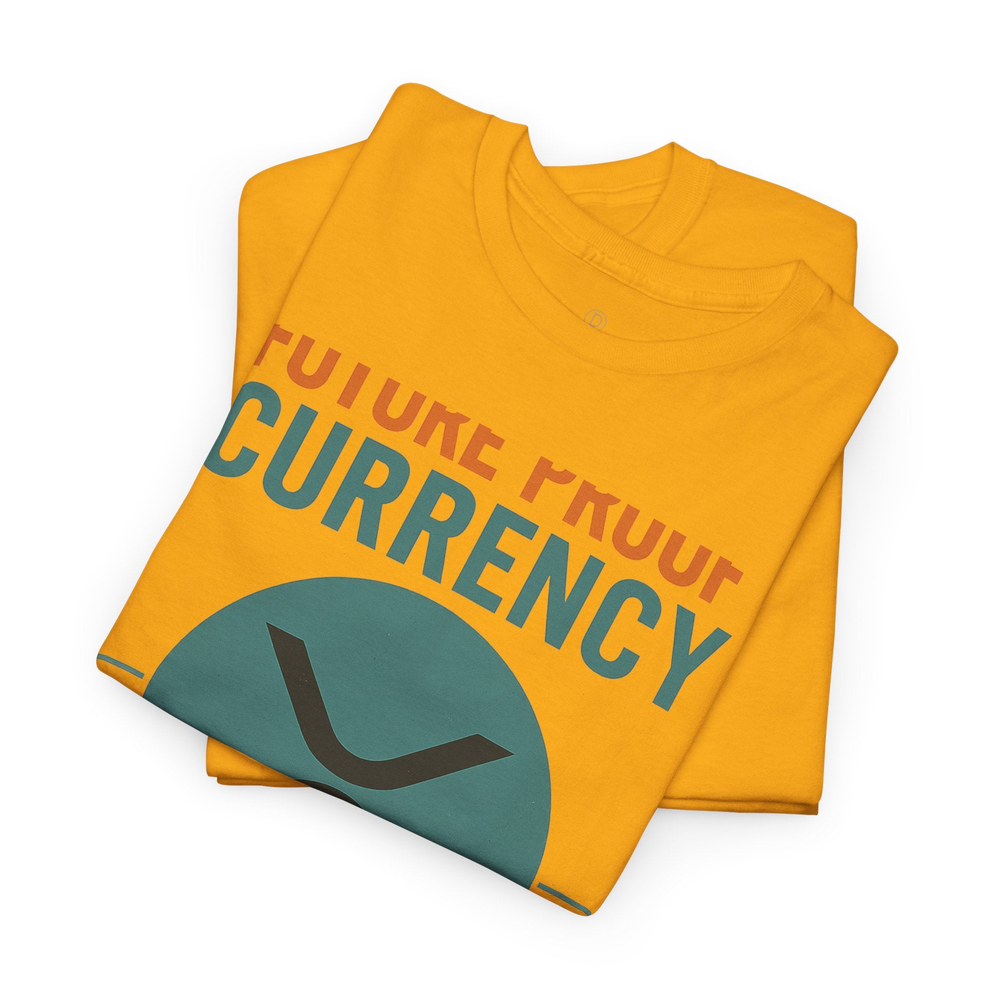 RIPPLE XRP 'Future Proof Currency' Graphic Tee — Crypto Retro Logo Shirt