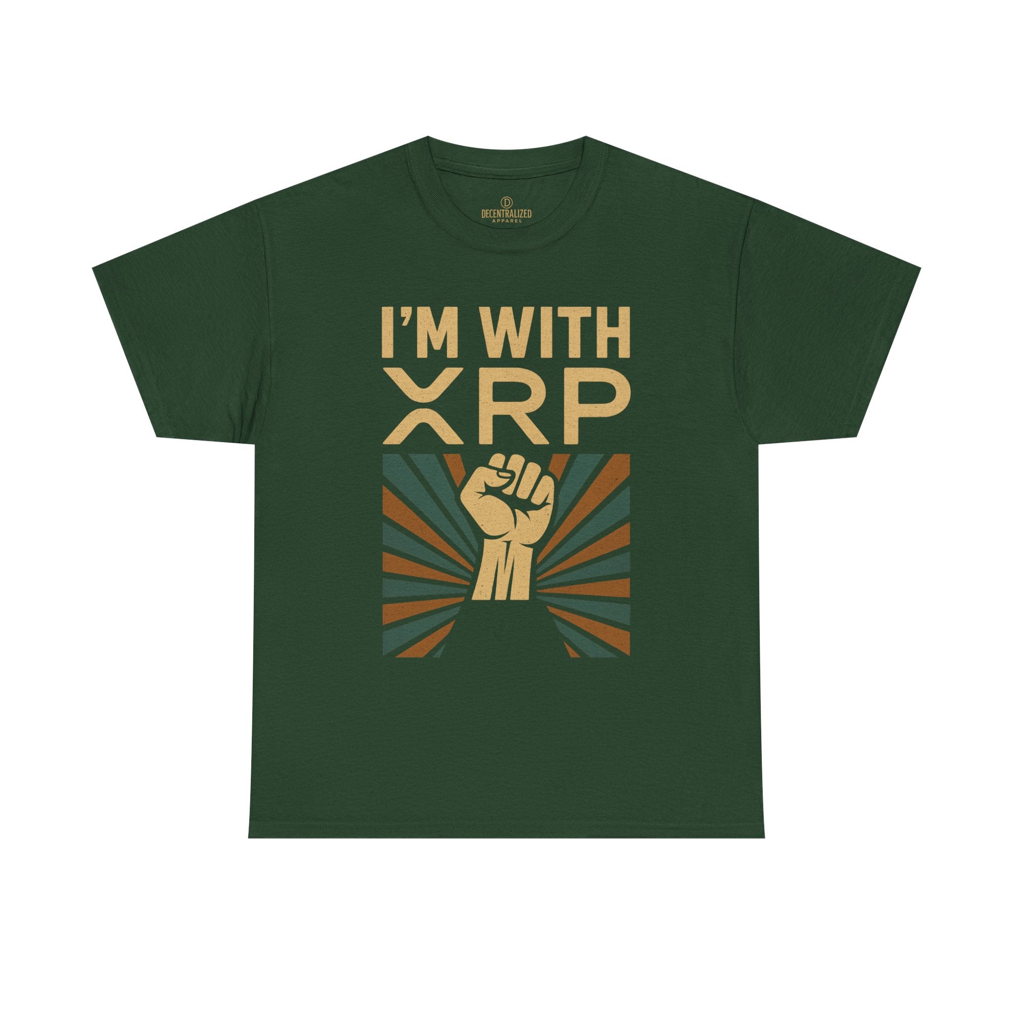 I'm With XRP Graphic Tee – Crypto Supporter Shirt