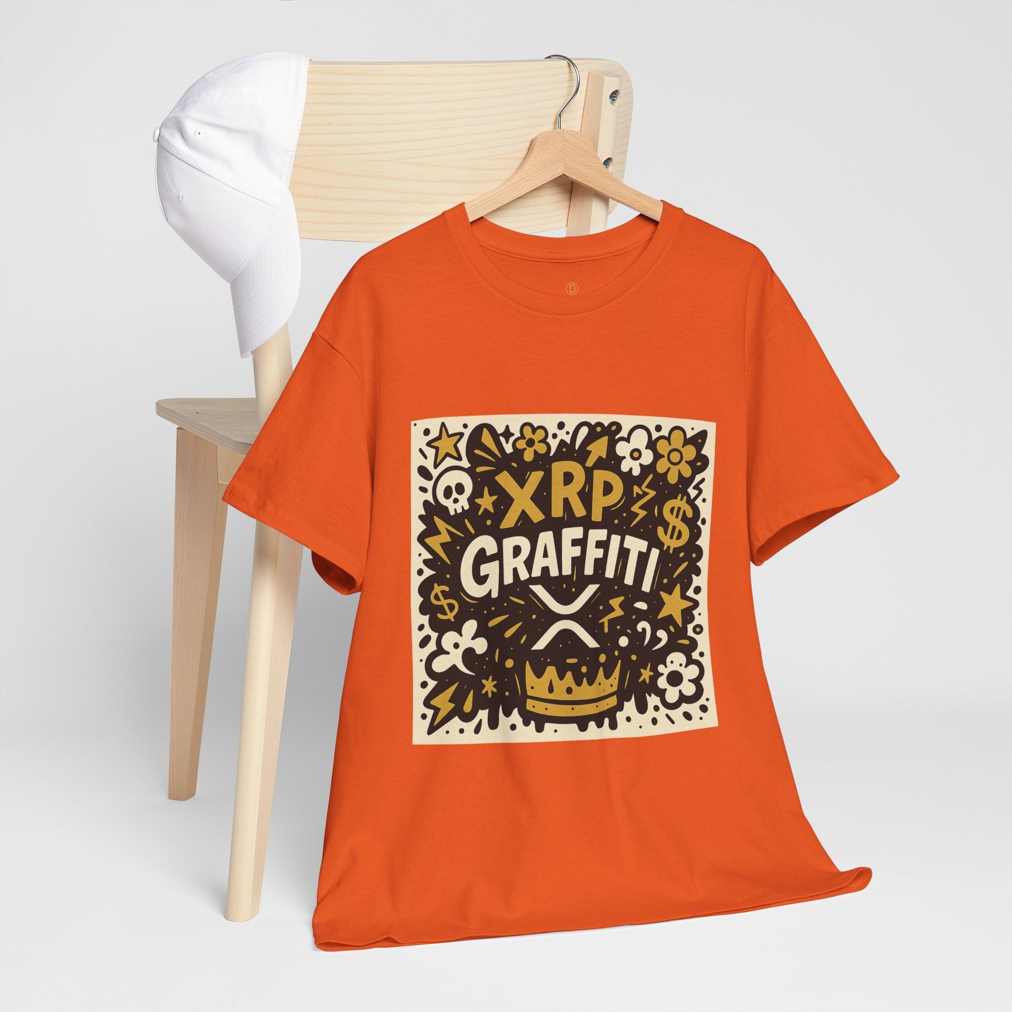 XRP Graffiti Tee — Crypto Street Art T-Shirt