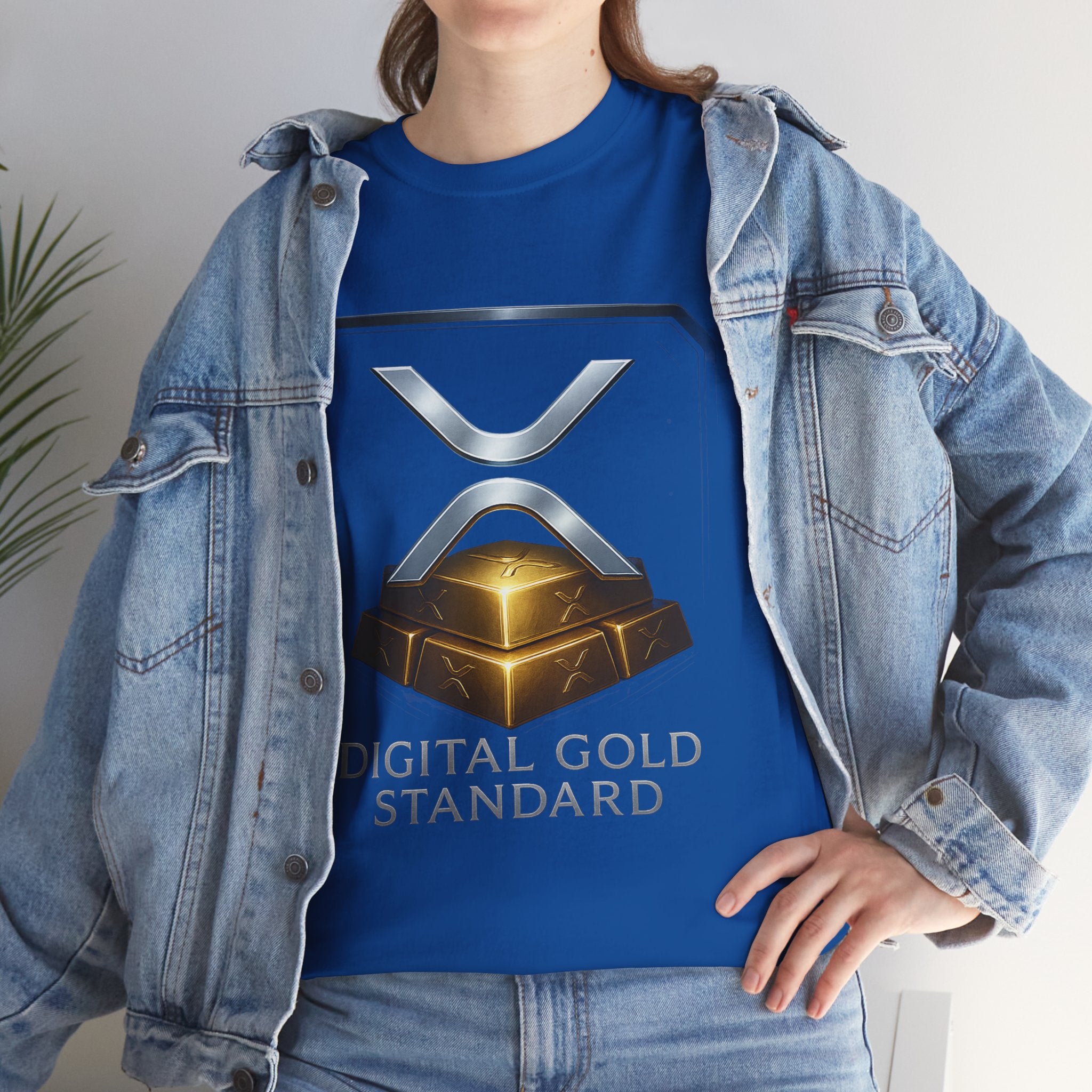 XRP 'Digital Gold Standard' Tee — Cryptocurrency Logo Shirt