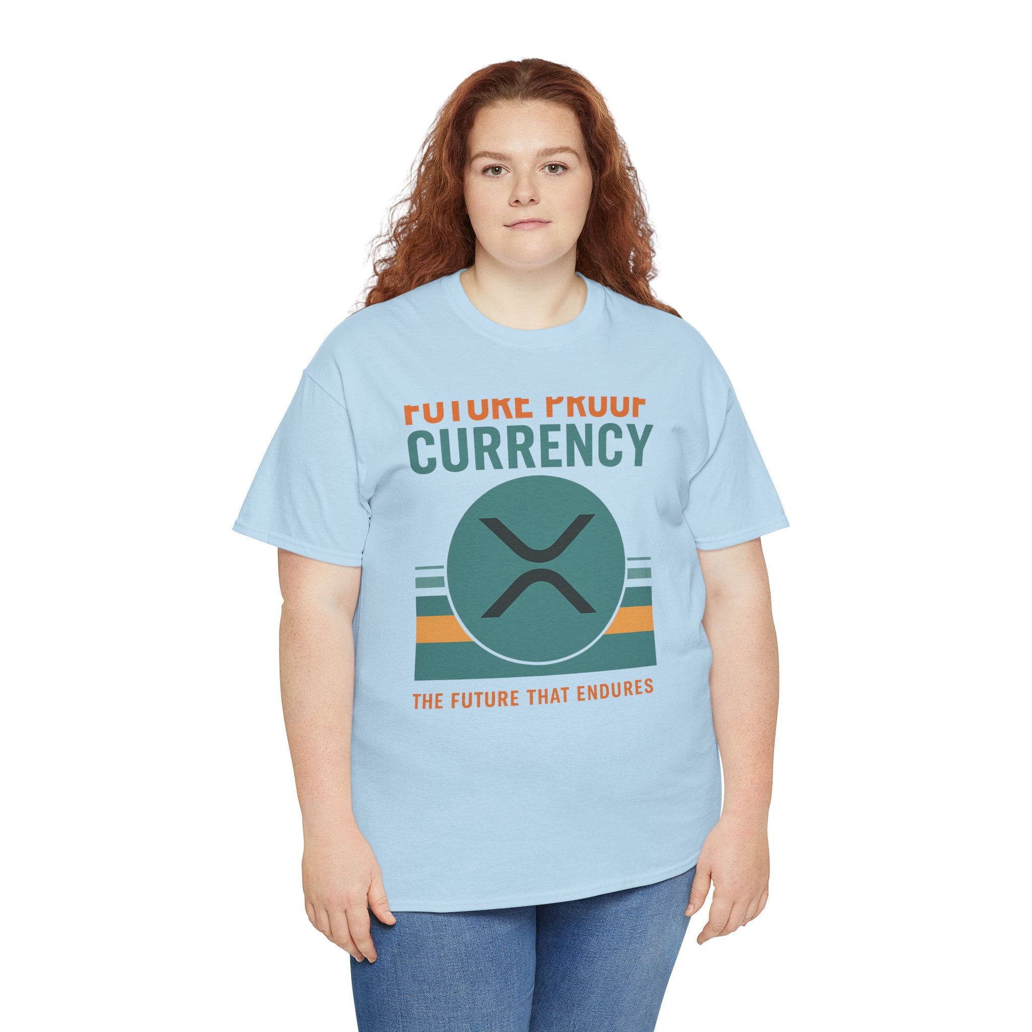 RIPPLE XRP 'Future Proof Currency' Graphic Tee — Crypto Retro Logo Shirt