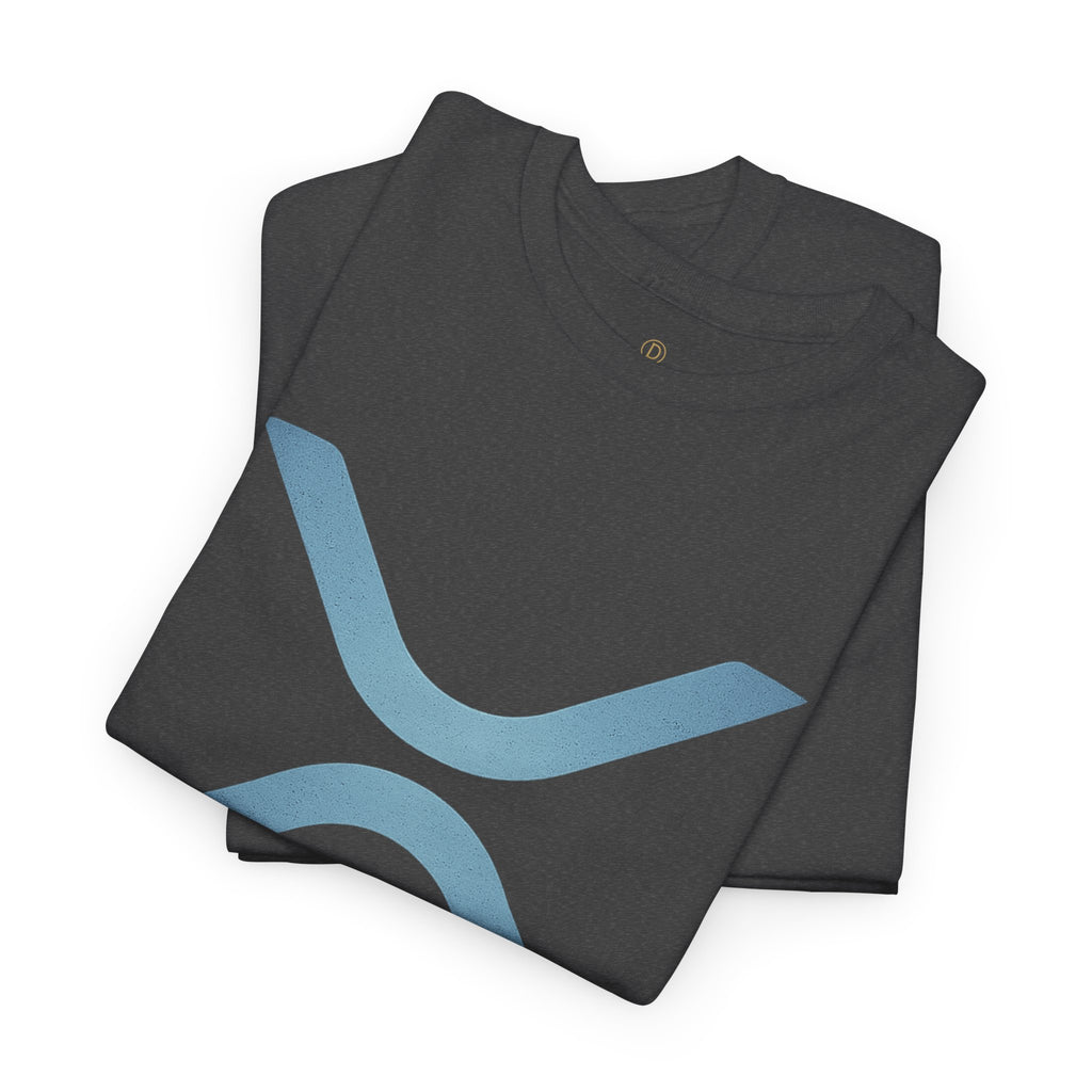XRP Crypto Tee — "In Flow We Trust" Ripple Logo T-Shirt