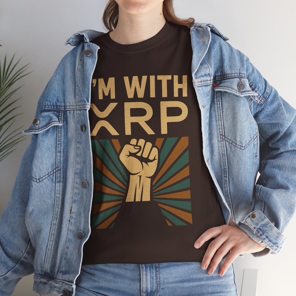 I'm With XRP Graphic Tee – Crypto Supporter Shirt