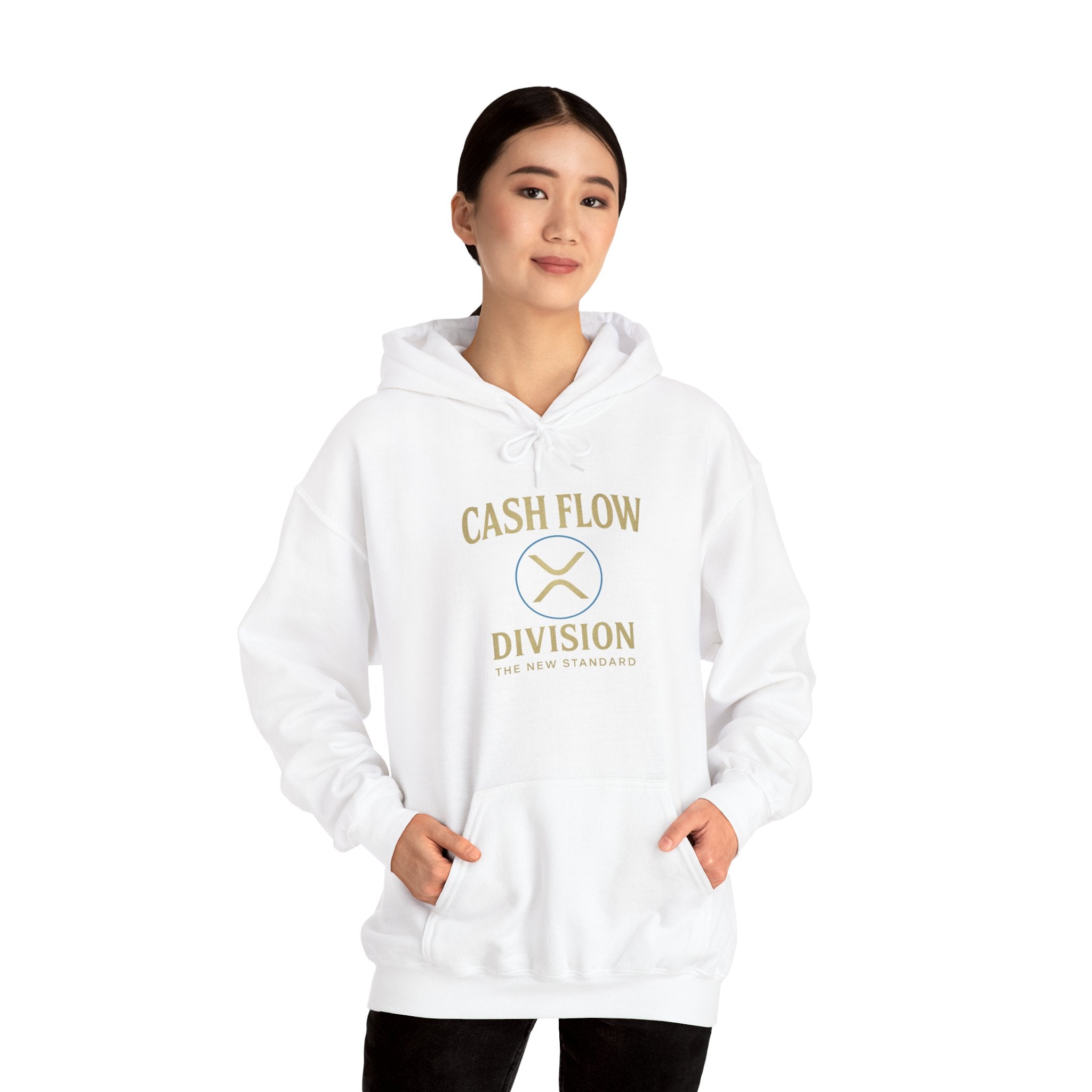 Cash Flow Division Hoodie — Minimalist Finance Logo Pullover