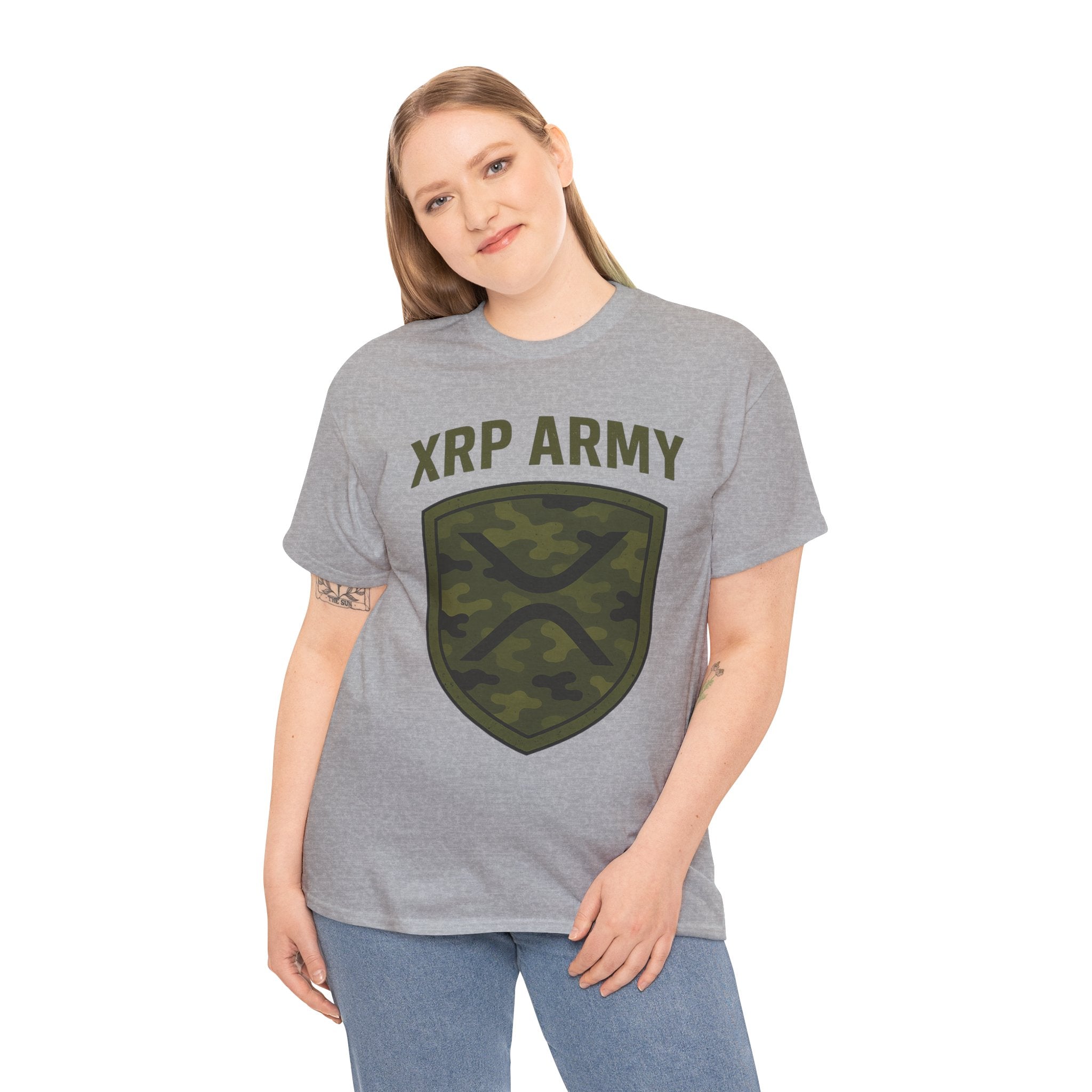 XRP Army Camo Shield T-Shirt