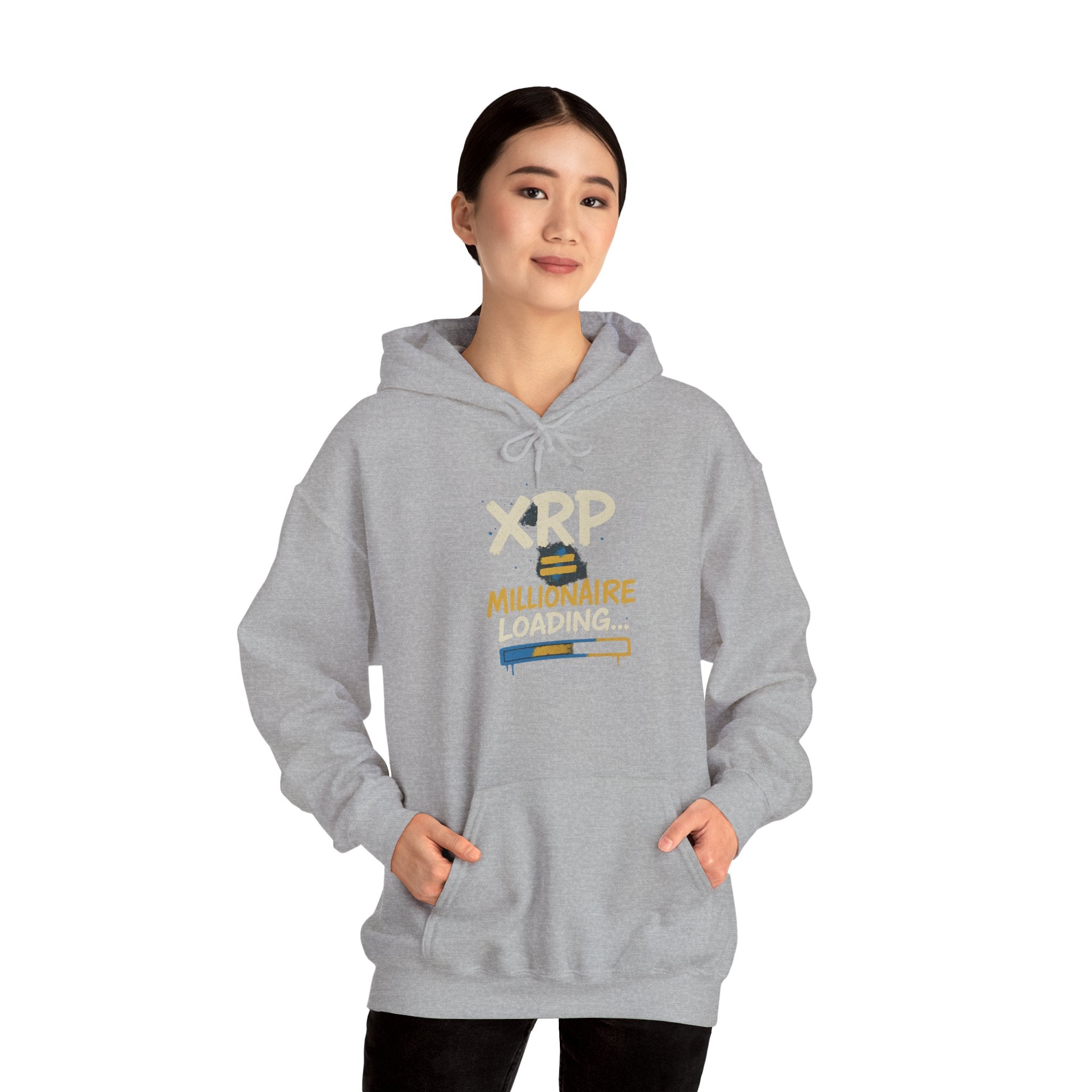 XRP "Millionaire Loading" Hoodie - Crypto Investor Sweatshirt