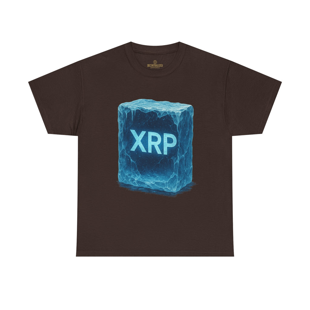 XRP Ice Block Tee — Crypto Ripple Logo T-Shirt
