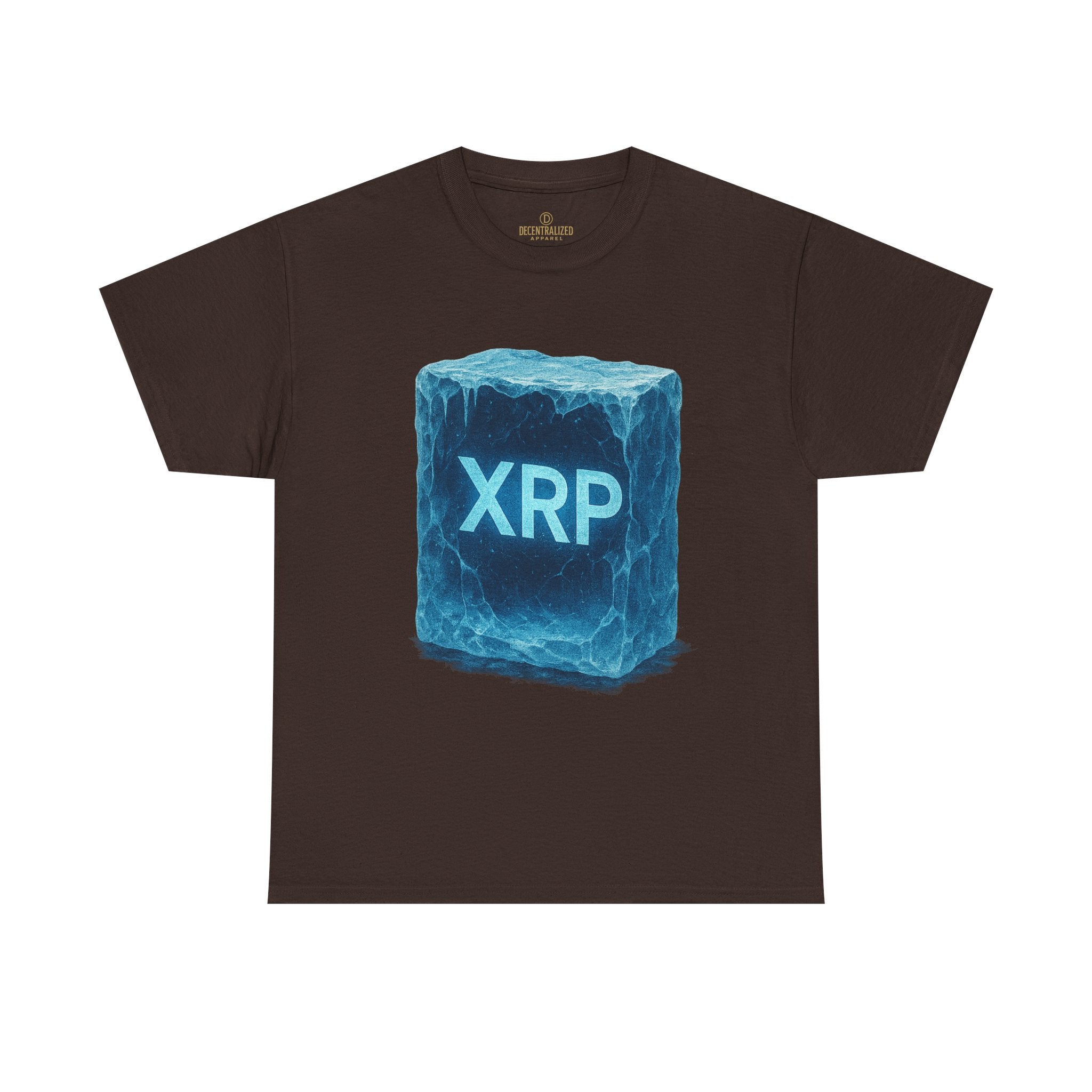 XRP Ice Block Tee — Crypto Ripple Logo T-Shirt
