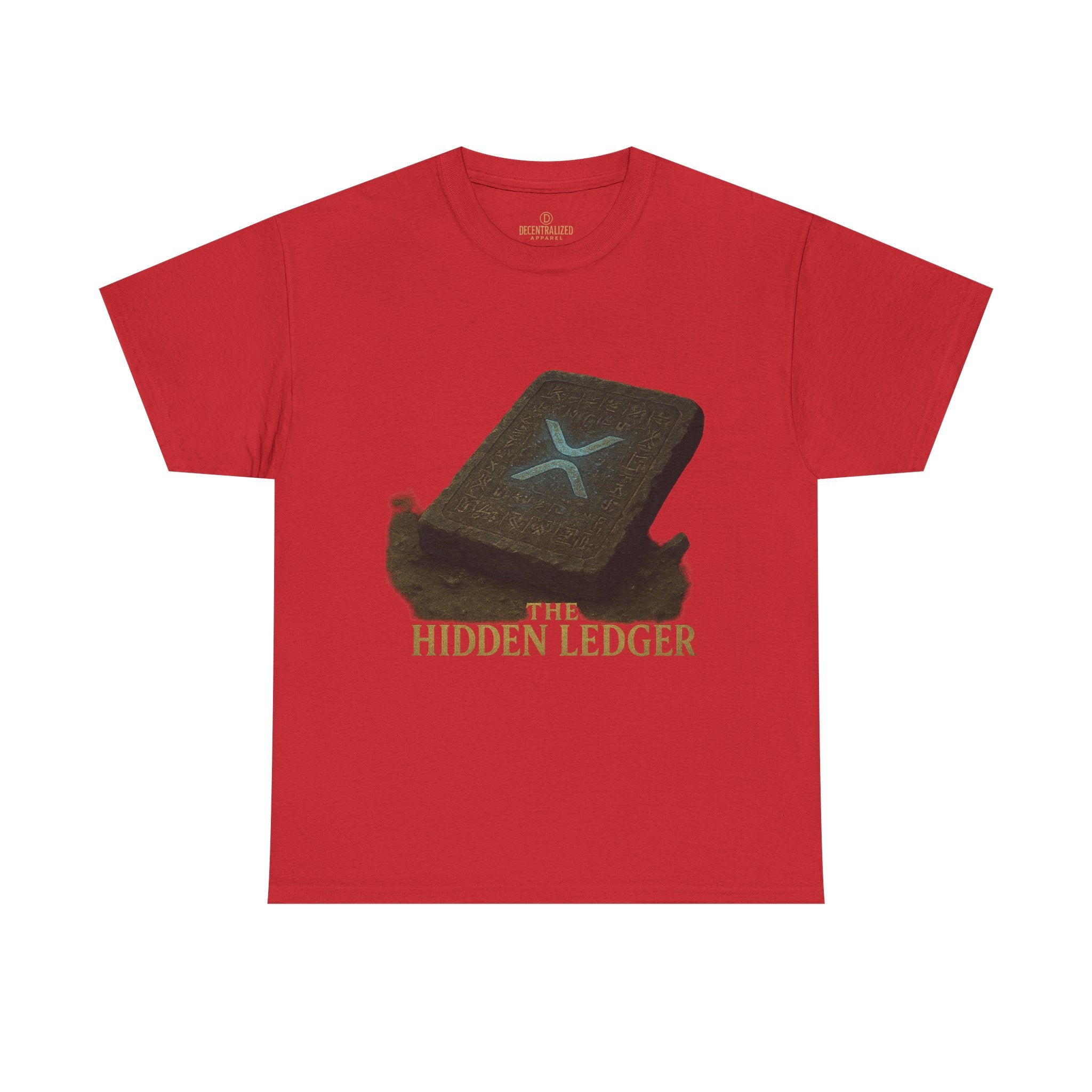 T-Shirt — "The Hidden Ledger" Crypto XRP Wallet Graphic Tee