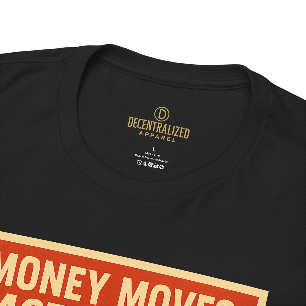 XRP 'Money Moves Faster Now' Racing Tee — Crypto Enthusiast T-Shirt