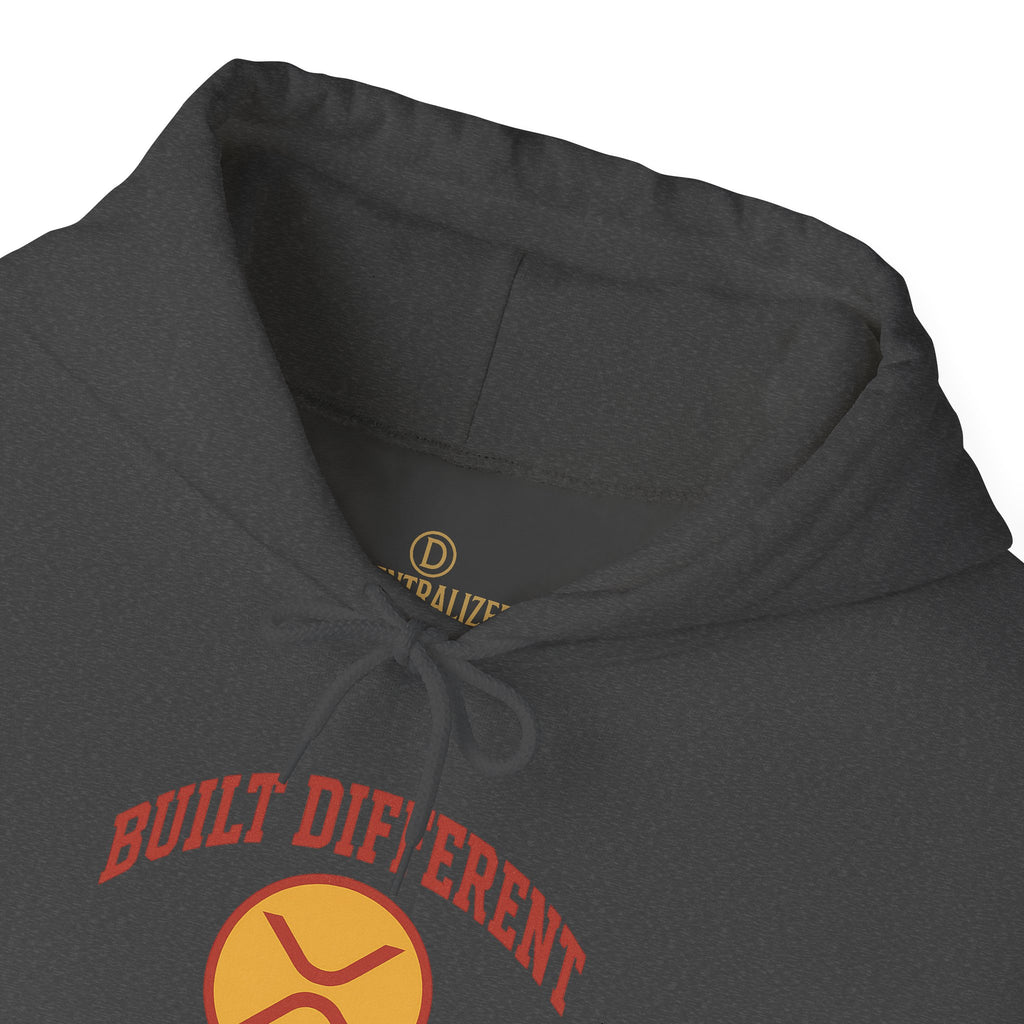 Built Different Hoodie — 'Built Different Since 2012' Retro Logo Hooded Sweatshirt