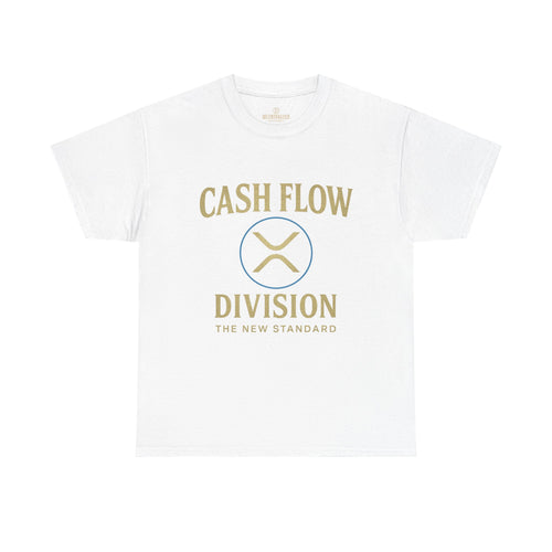Cash Flow Division Tee — "The New Standard" Graphic T-Shirt